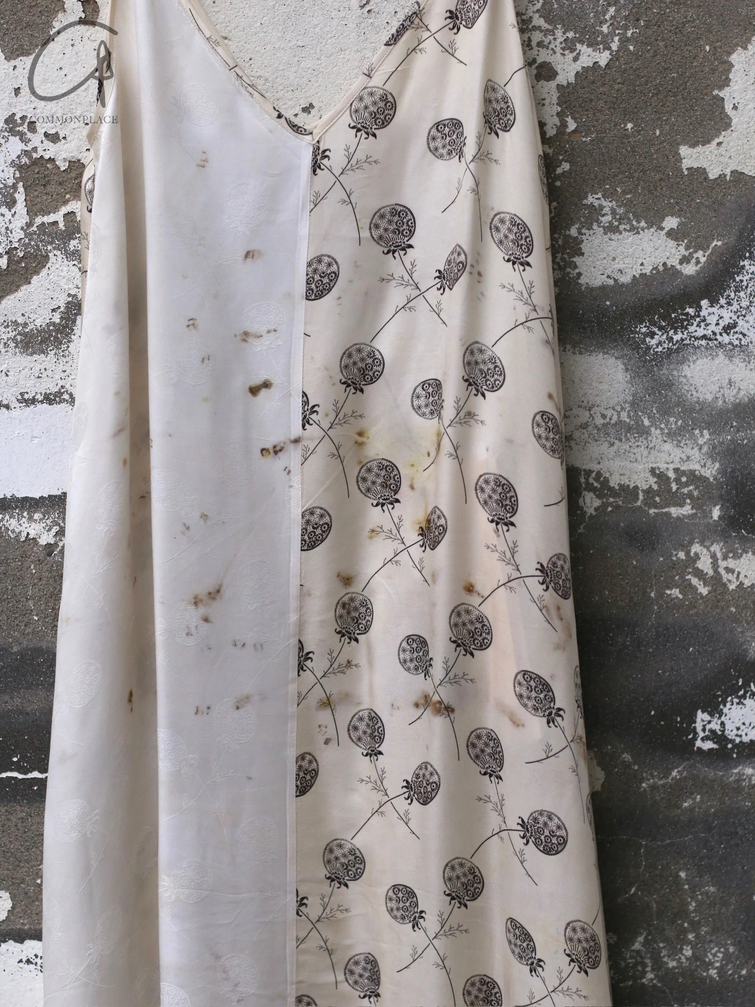 Mutedance 25 Spring/Summer Linen/Silk Printed Long Skirt MD-MD25SS117-HOARY MD25SS113 - Image 9