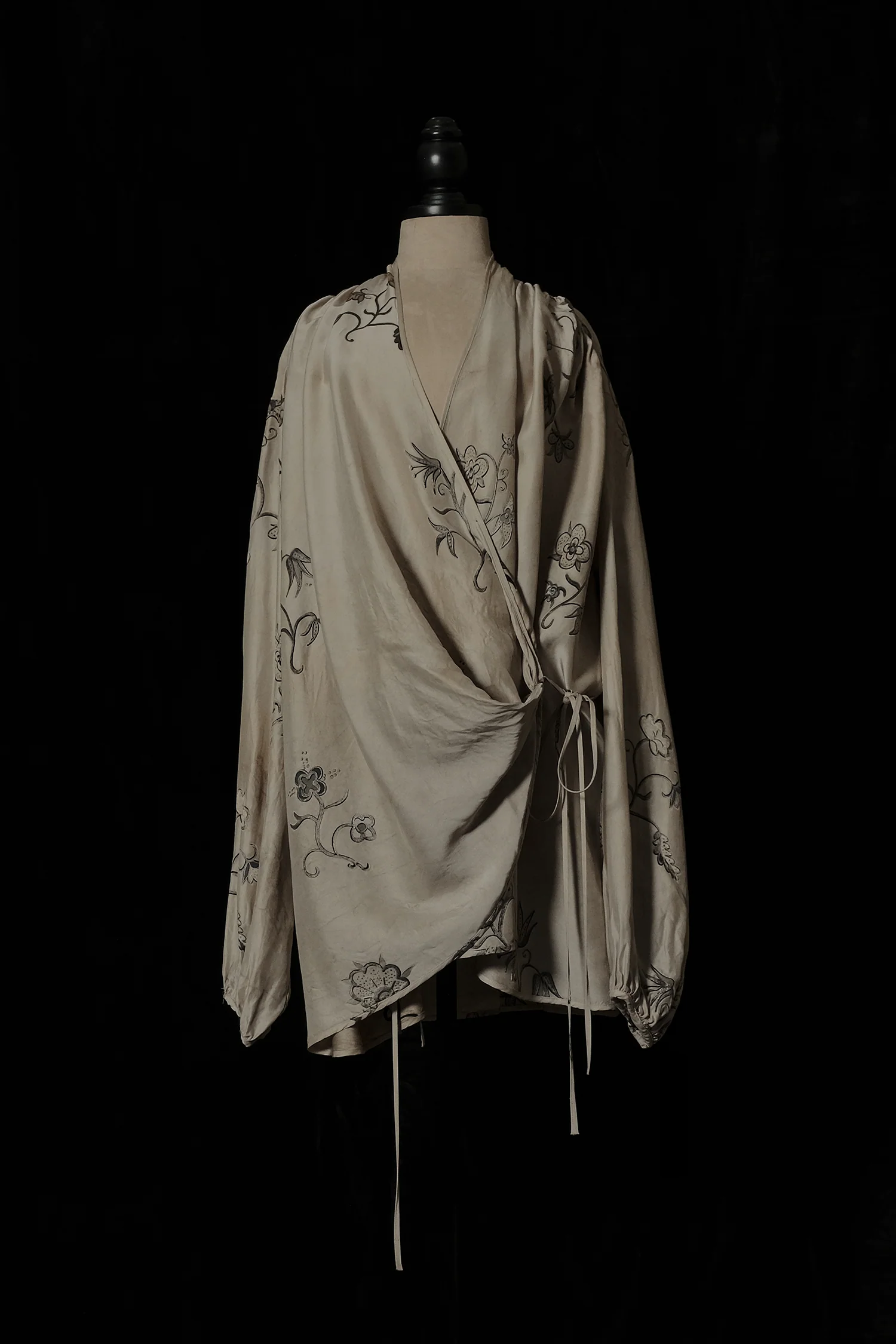 Mutedance 25 Spring/Summer Printed Shirt MD-MD25SS58-GREY - Image 3