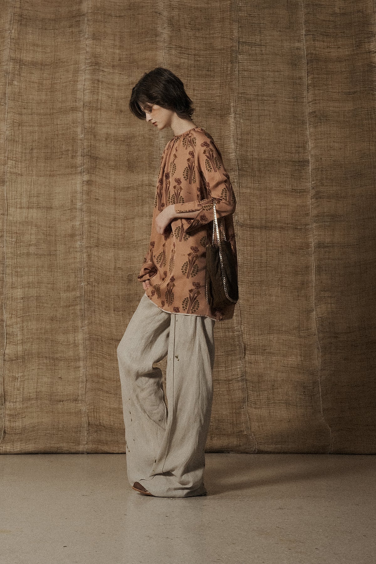 Mutedance 25 Spring/Summer Printed Trousers MD-MD25SS90-LINEN - Image 6