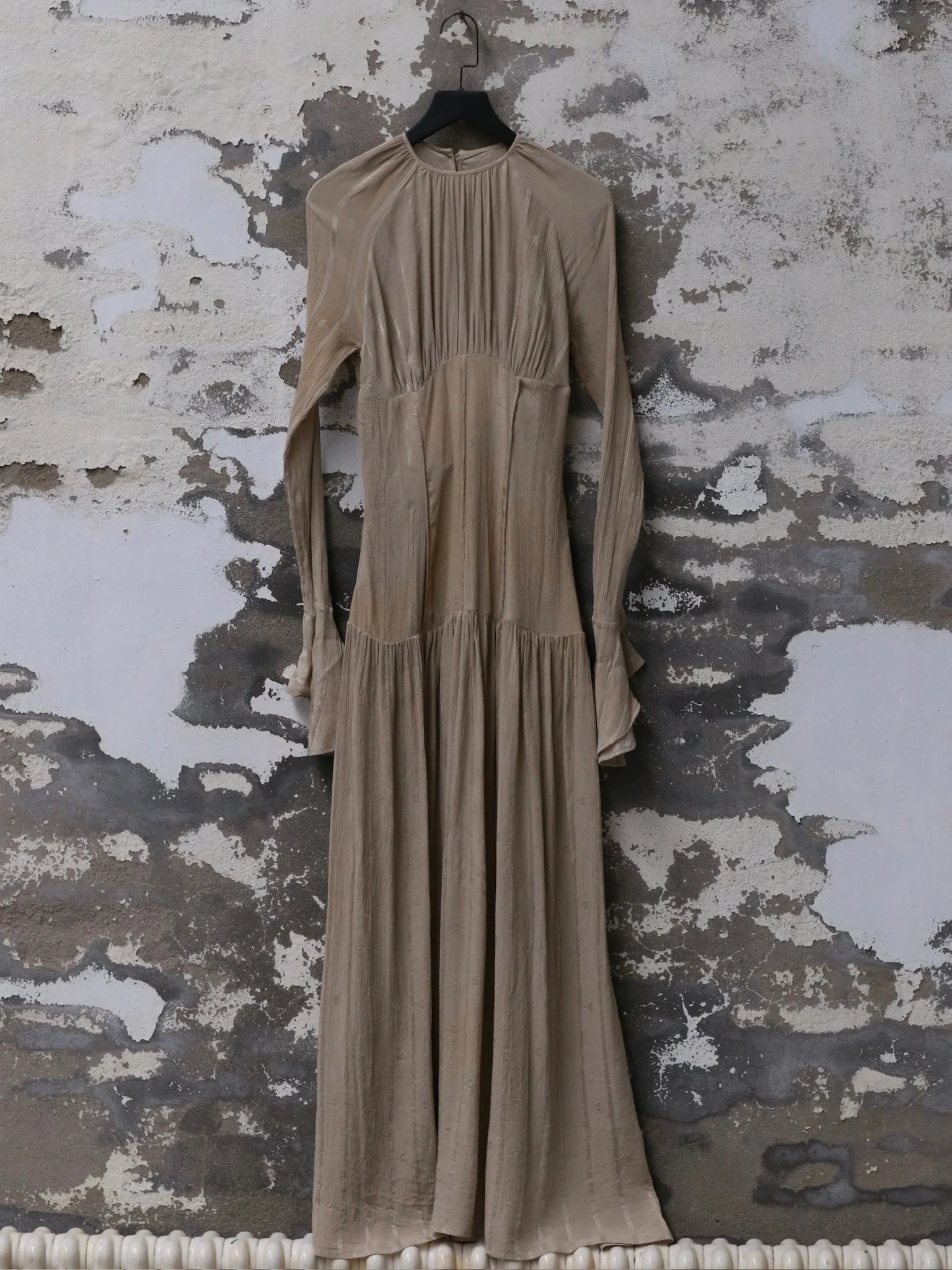 Mutedance 25 Spring/Summer Sheep Wool Waist Dress MD-MD25SS34-BEIGE MD25SS35 - Image 6