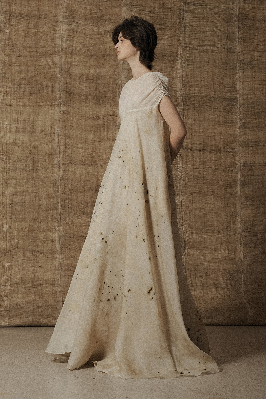 Mutedance 25 Spring/Summer Silk Corset Dress MD-MD25SS19-BEIGE MD25SS18 - Image 5