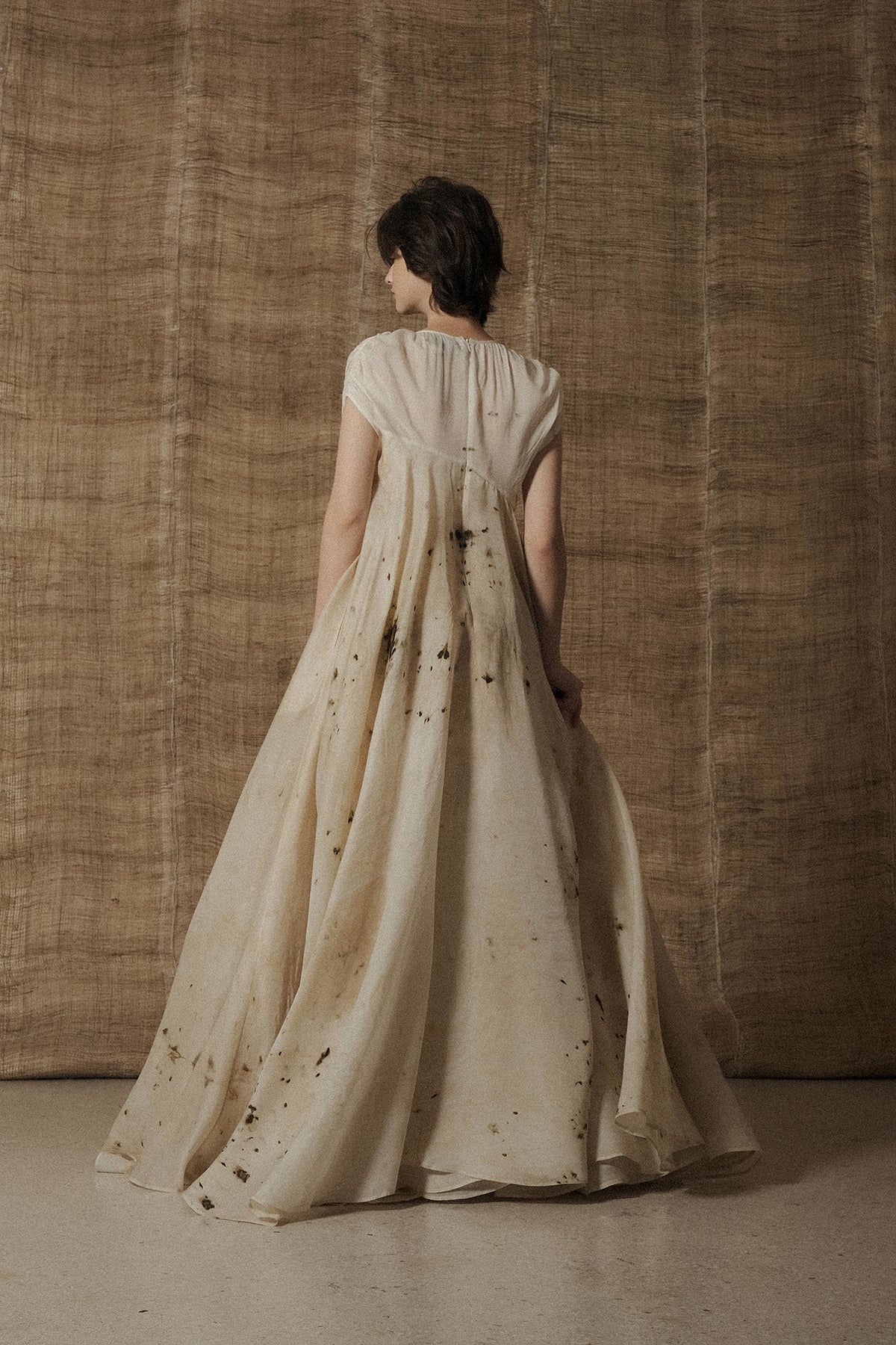 Mutedance 25 Spring/Summer Silk Corset Dress MD-MD25SS19-BEIGE MD25SS18 - Image 6