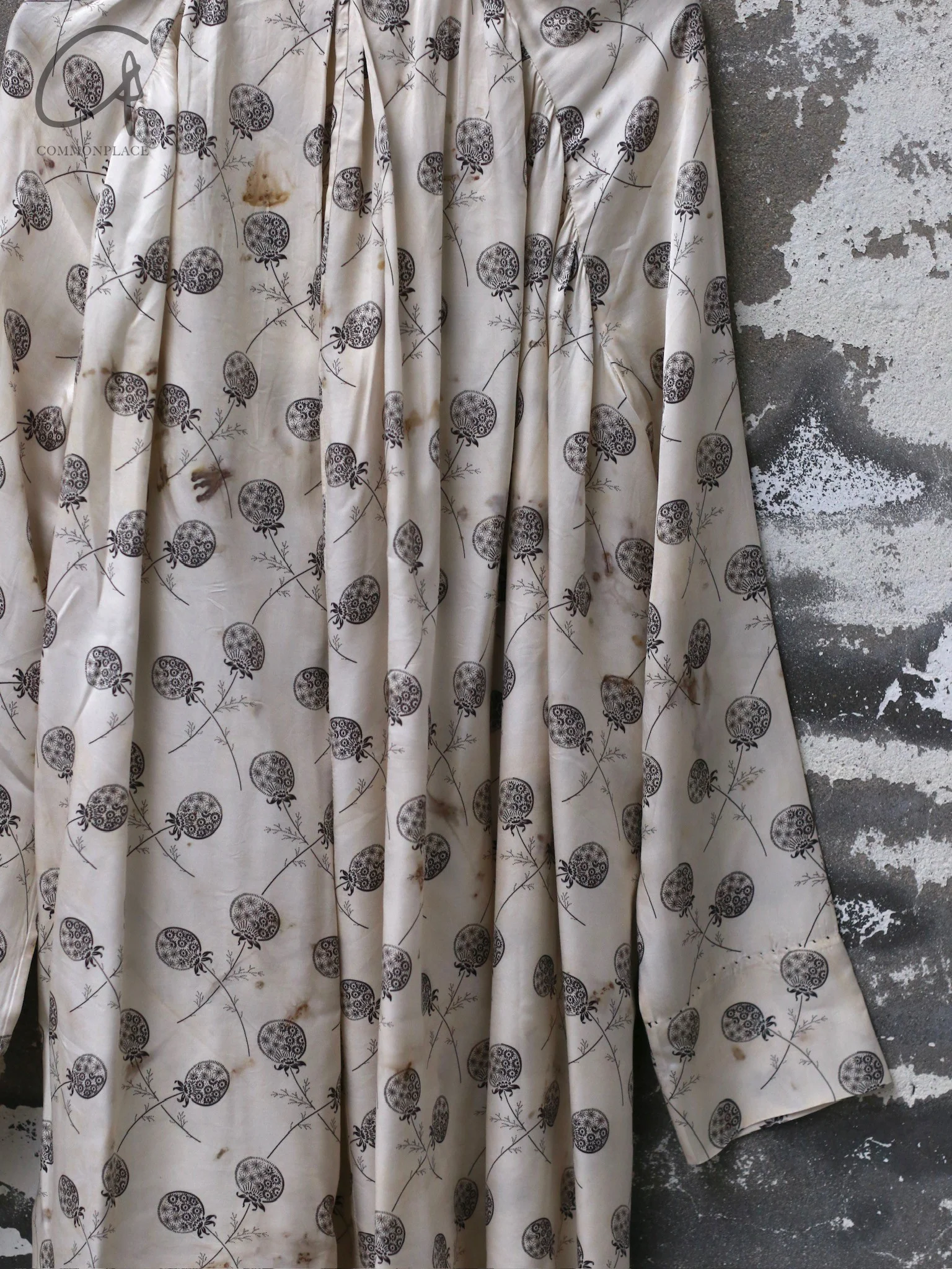Mutedance 25 Spring/Summer Silk Crew Neck Blouse MD-MD25SS129-HOARY - Image 10