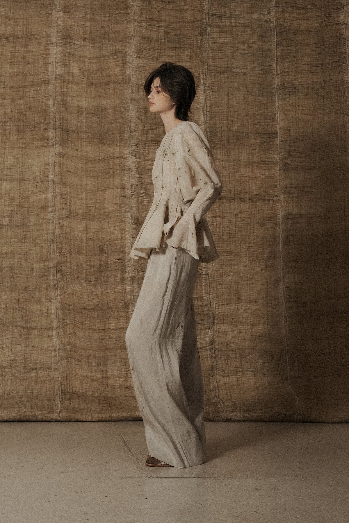 Mutedance 25 Spring/Summer Silk Linen Loose Trousers Series MD-MD25SS77-LINEN - Image 13