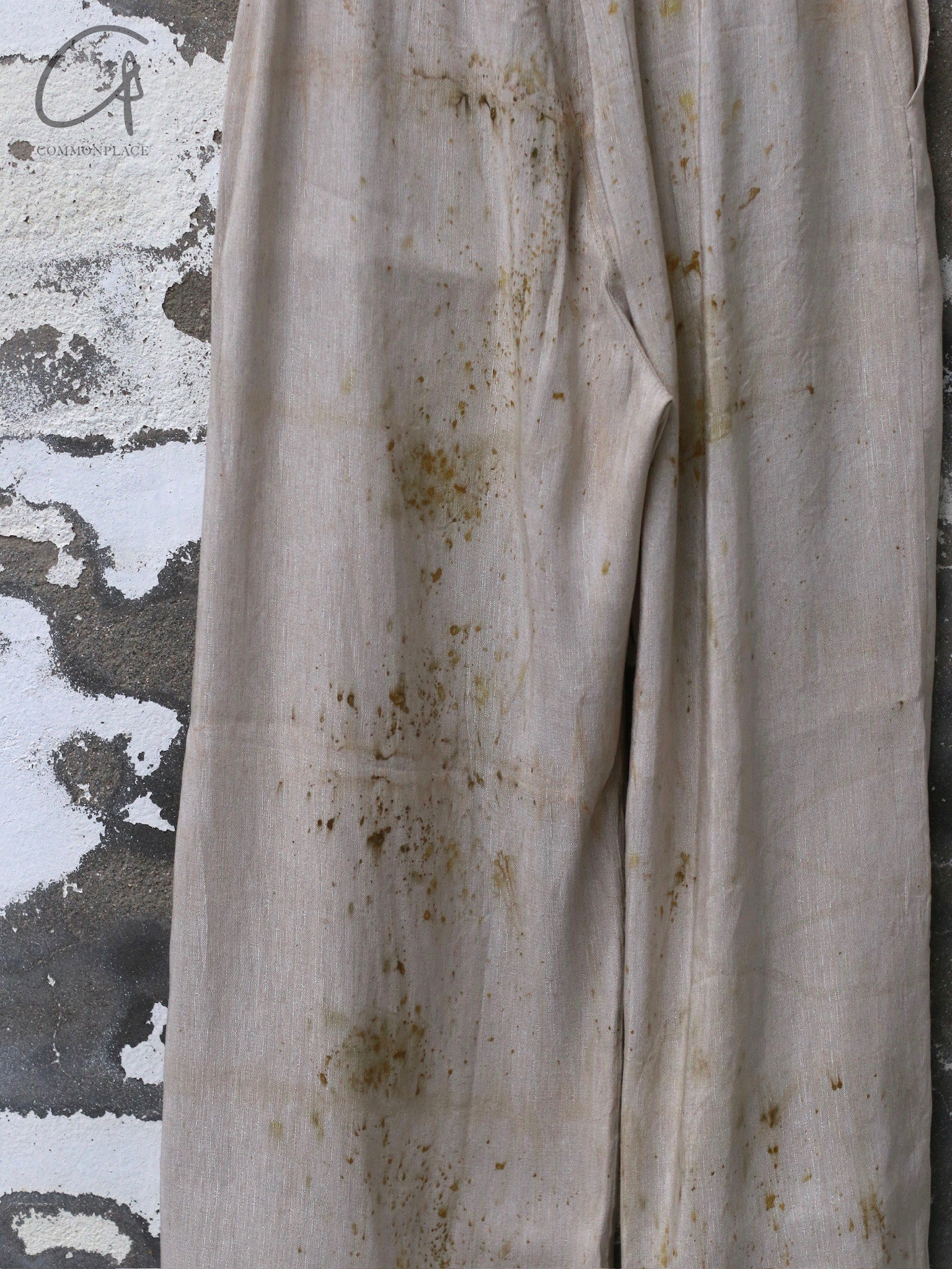 Mutedance 25 Spring/Summer Silk Linen Loose Trousers Series MD-MD25SS77-LINEN - Image 2
