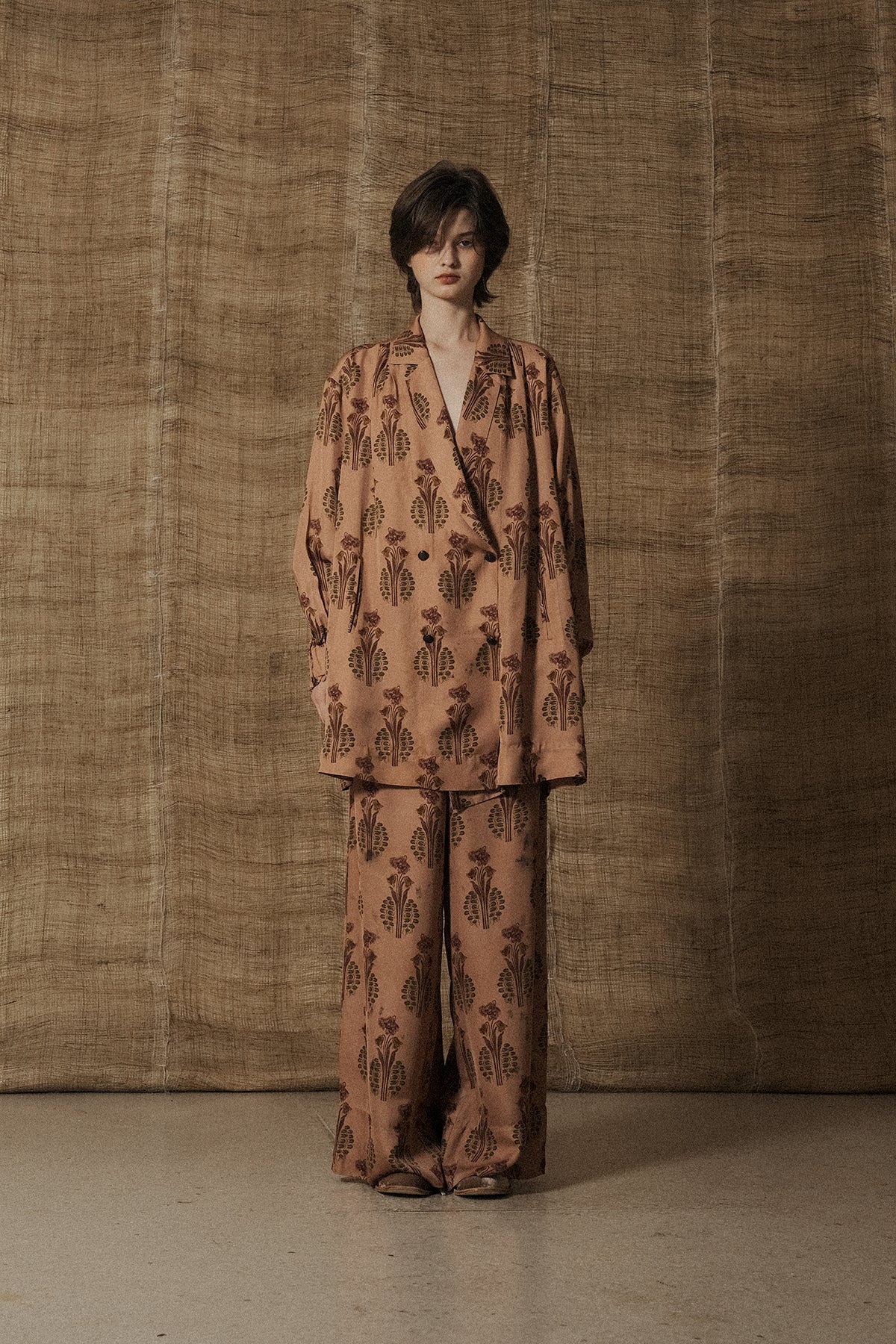 Mutedance 25 Spring/Summer Silk Linen Loose Trousers Series MD-MD25SS79-ROSE MD25SS77 - Image 12