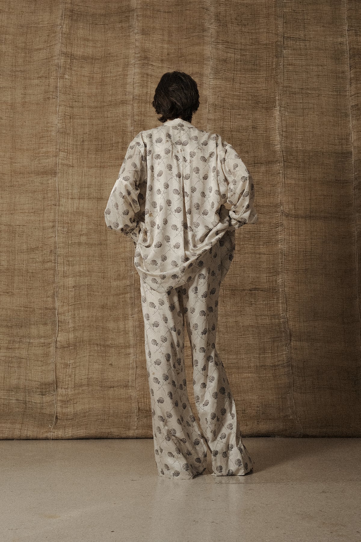 Mutedance 25 Spring/Summer Silk/Printed Trousers MD-MD25SS128-HOARY MD25SS127 - Image 11