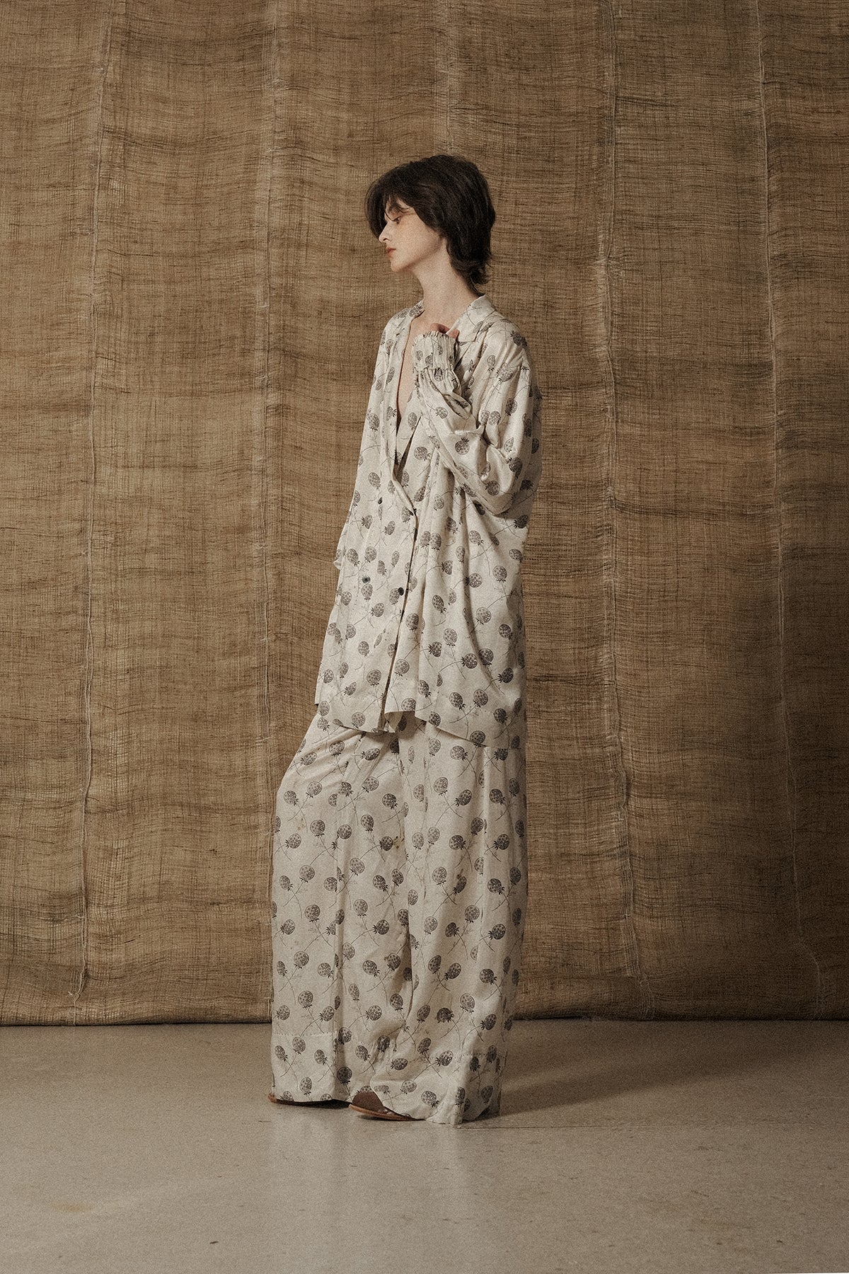 Mutedance 25 Spring/Summer Silk/Printed Trousers MD-MD25SS128-HOARY MD25SS127 - Image 12