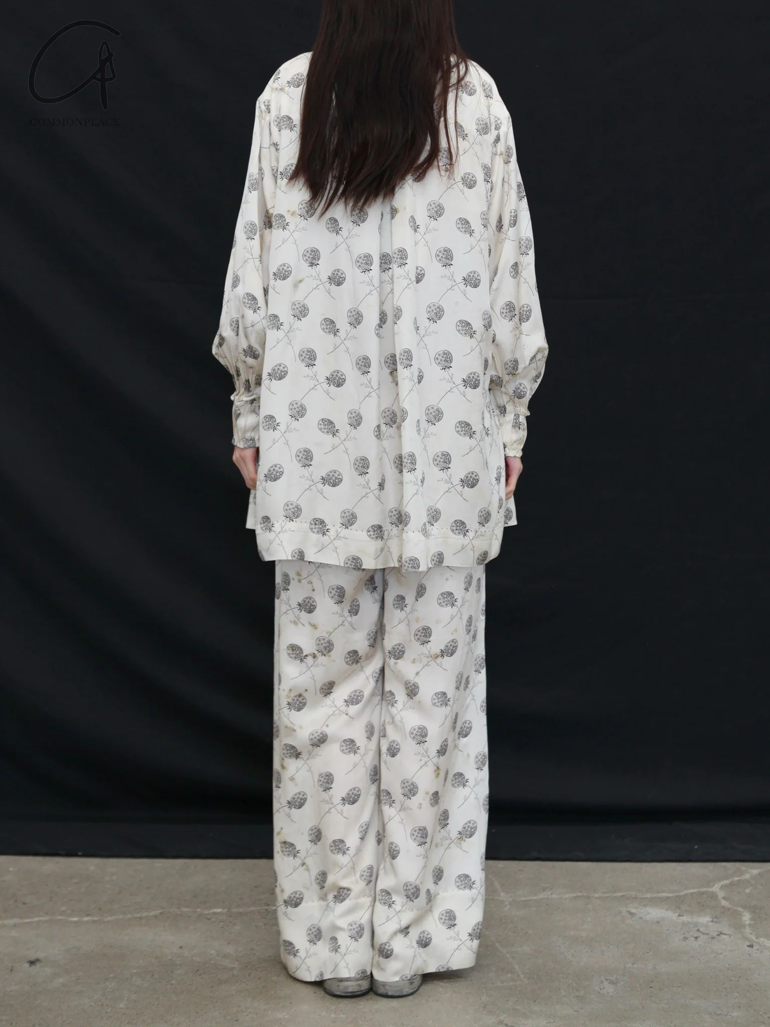 Mutedance 25 Spring/Summer Silk/Printed Trousers MD-MD25SS128-HOARY MD25SS127 - Image 9