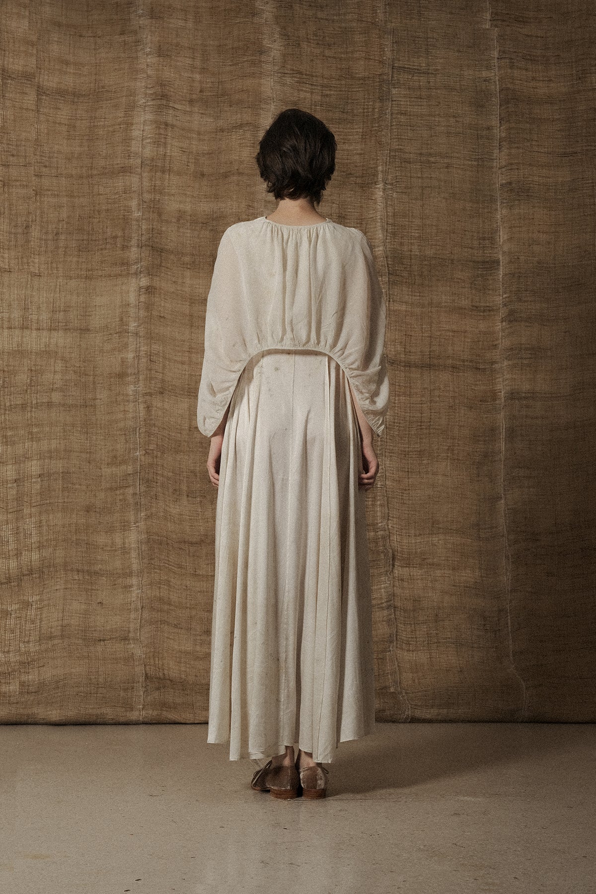 Mutedance 25 Spring/Summer Silk Puffy Cuff Dress MD-MD25SS32-HOARY MD25SS33 - Image 12