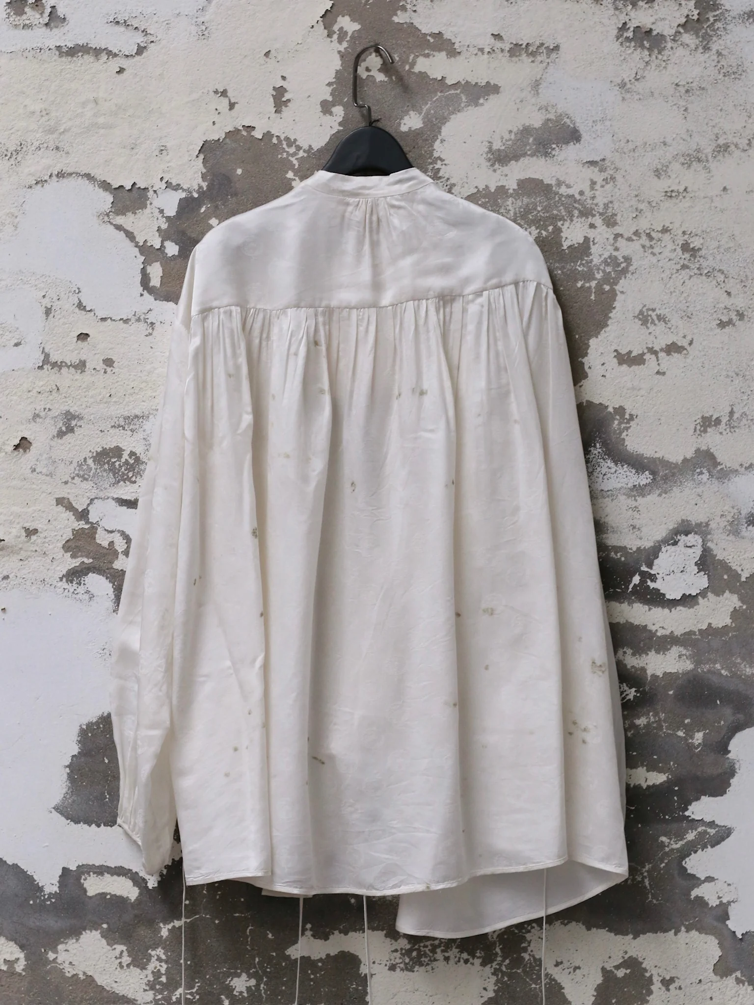 Mutedance 25 Spring/Summer Silk V-Neck Lace-Up Top MD-MD25SS46-HOARY MD25SS45 - Image 6