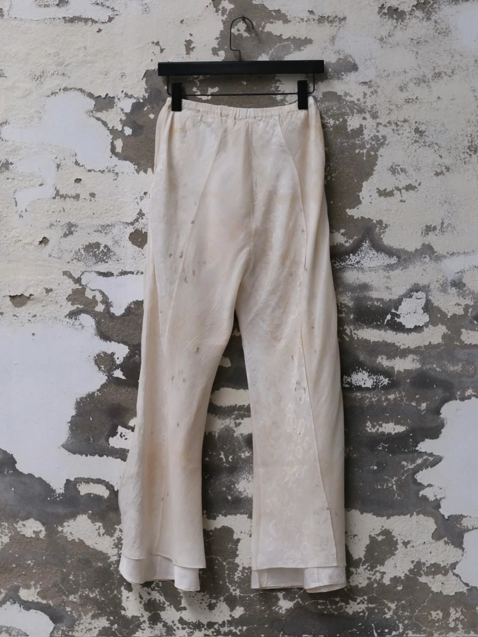 Mutedance 25 Spring/Summer Silk Wide-Leg Double-Layered Trousers MD-MD25SS89-HOARY MD25SS88 - Image 4