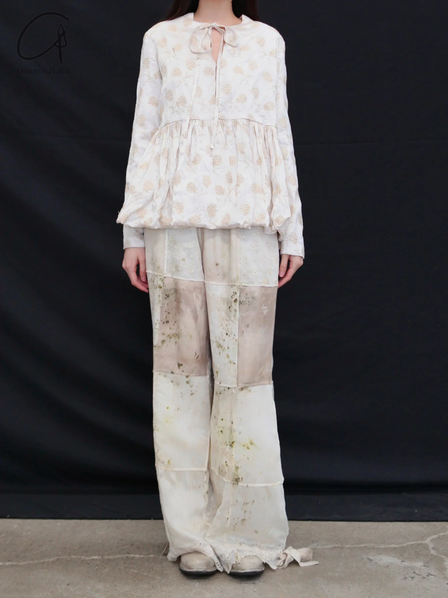 Mutedance 25 Spring/Summer Tie Top MD-MD25SS119-HOARY - Image 2