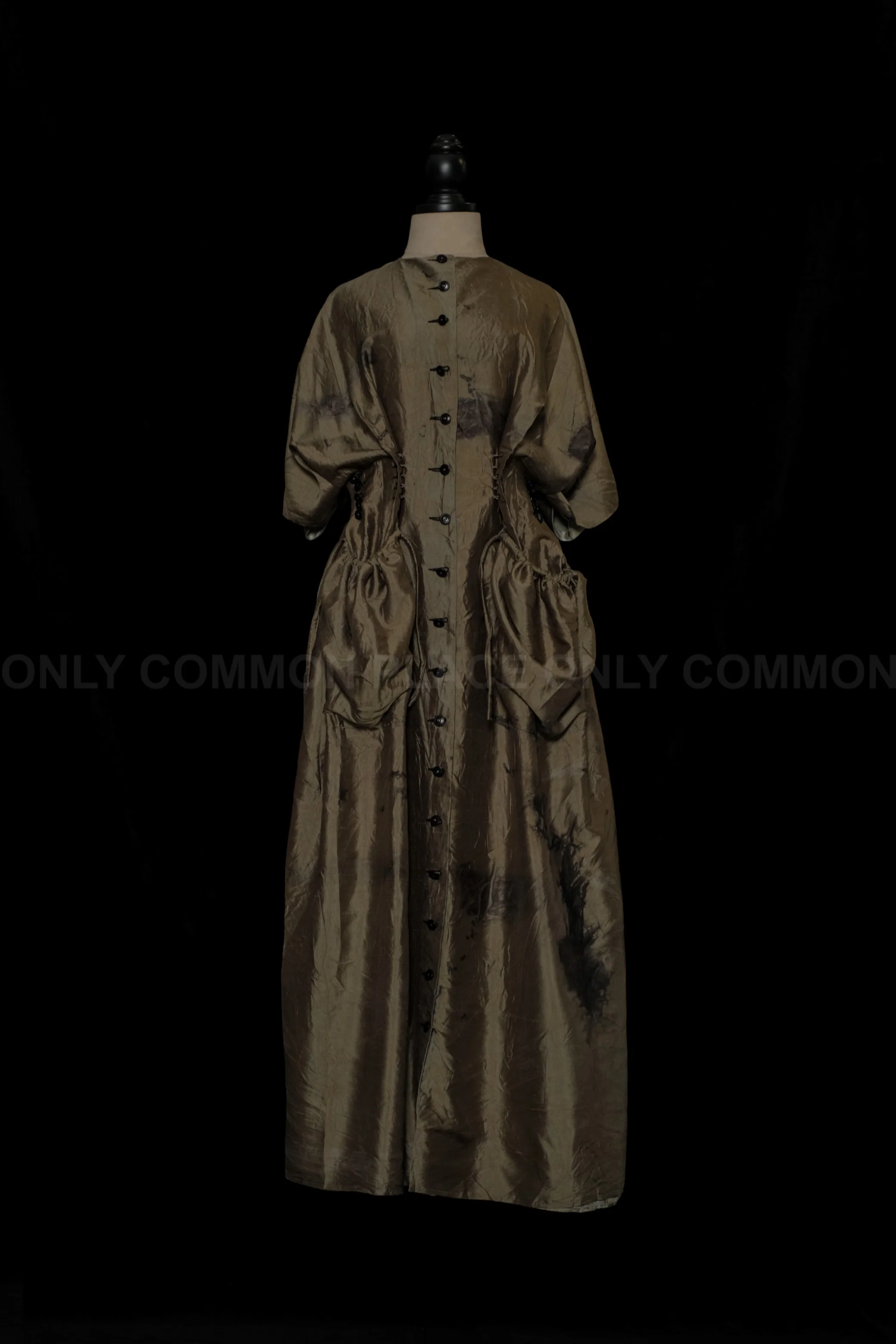MUTEDANCE belted dress MD-MD23FW09-GANLAN olive PM103 - Image 3