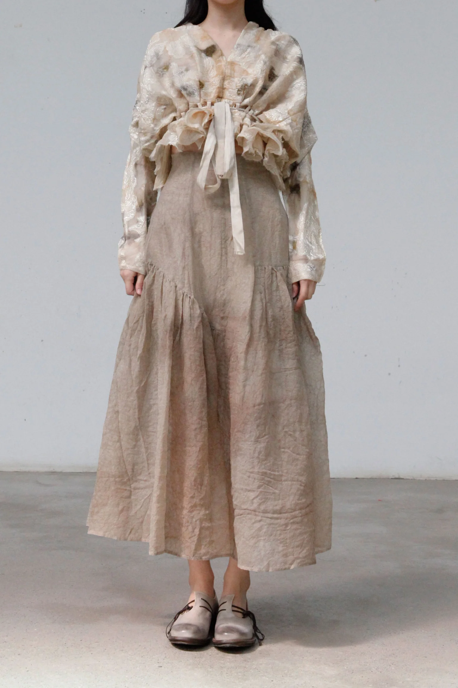 MUTEDANCE Belted Silk Top MD22SS08 - Image 5