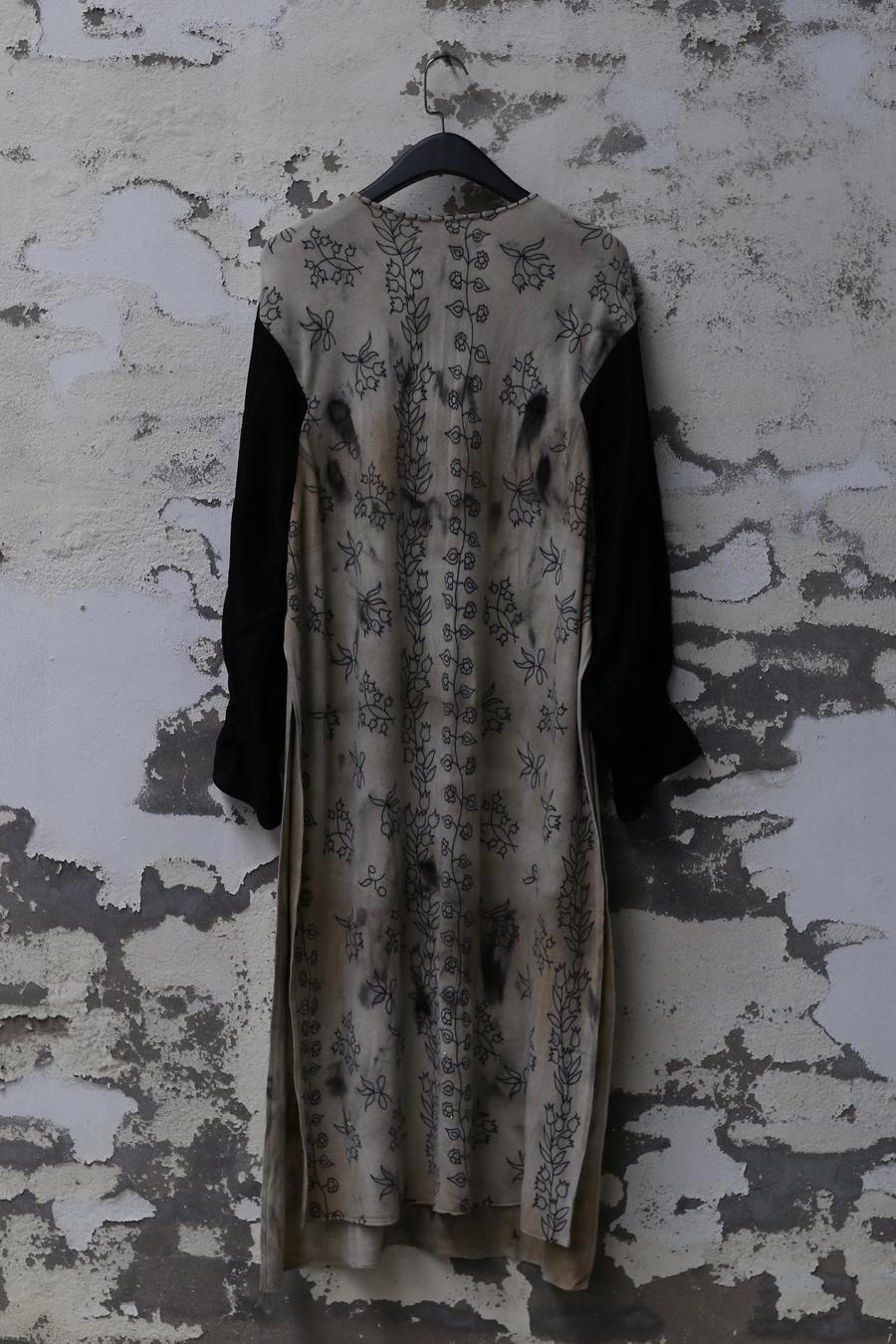 MUTEDANCE bilateral split printed cashmere dress MD22FW51 - Image 9