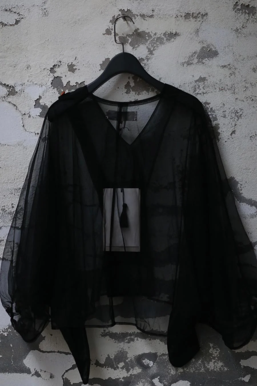 MUTEDANCE black mesh top MD22FW04 PM50 - Image 8