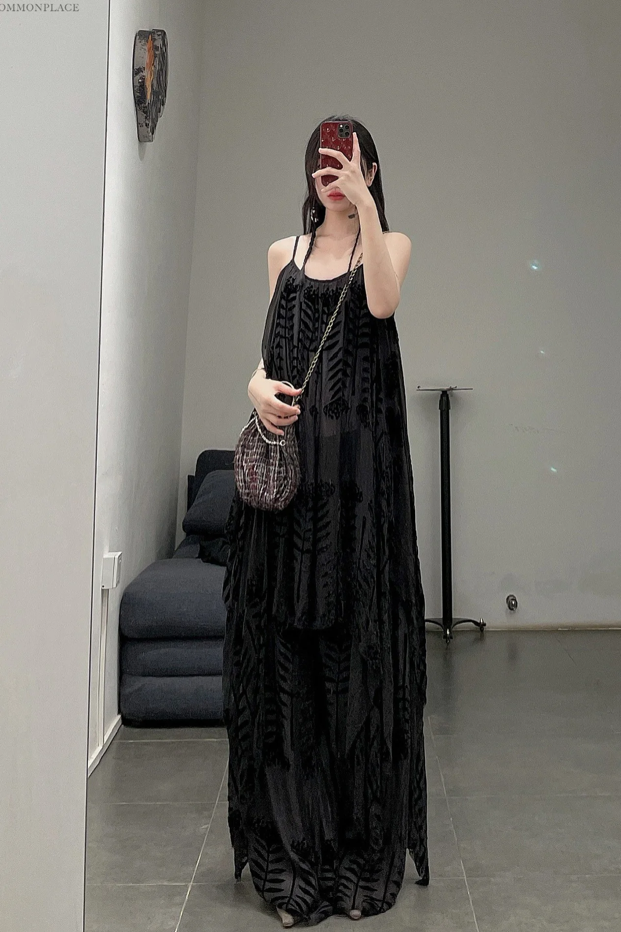 MUTEDANCE black silk dress MD22SS66 PM28 - Image 17