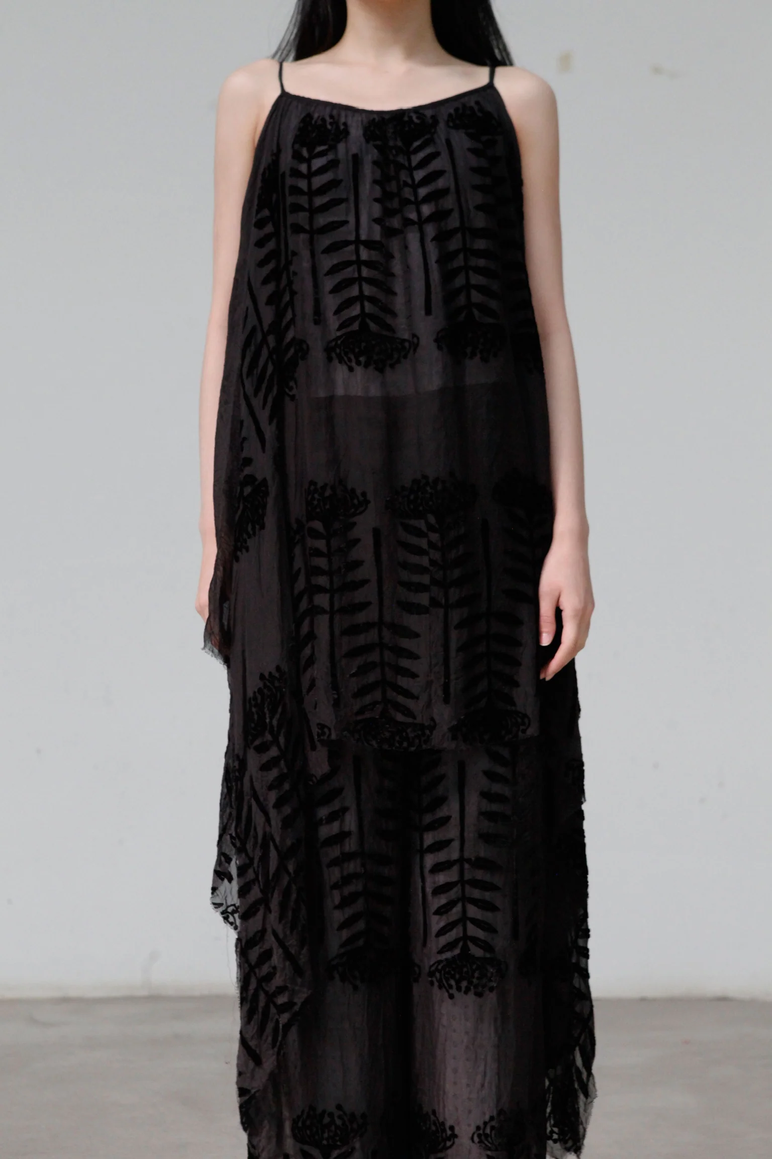 MUTEDANCE black silk dress MD22SS66 PM28 - Image 2
