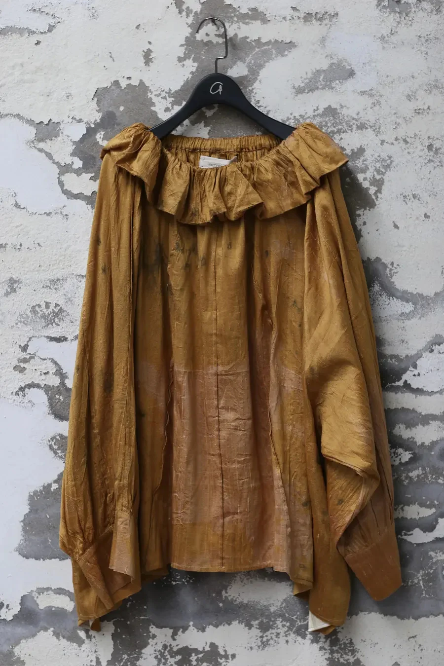 Mutedance 24 Spring/Summer Silk Wide Shoulder Top Series MD-MD24SS48-JIN PM117 Gold - Image 5