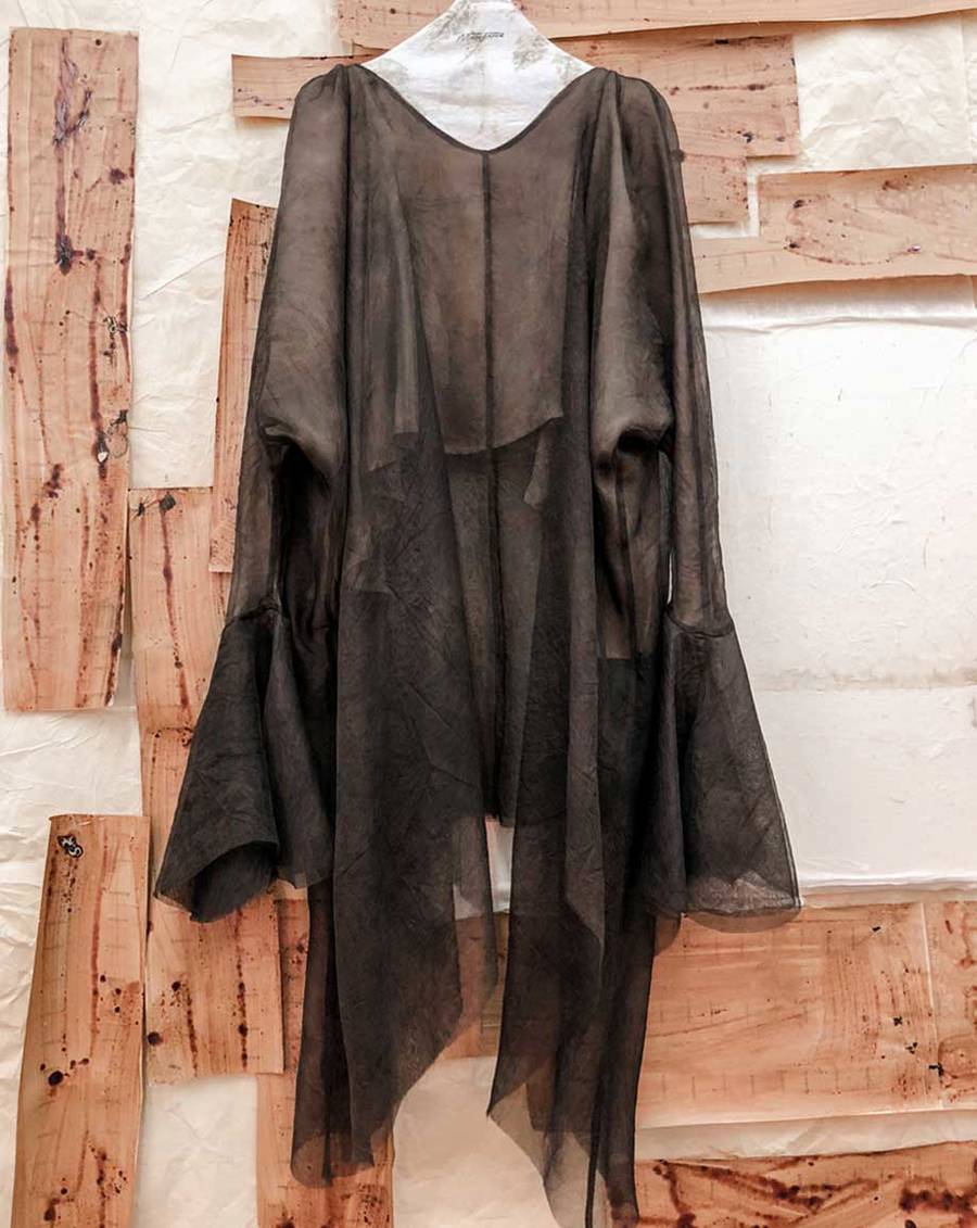 MUTEDANCE brown gray top MD19SS04 - Image 5