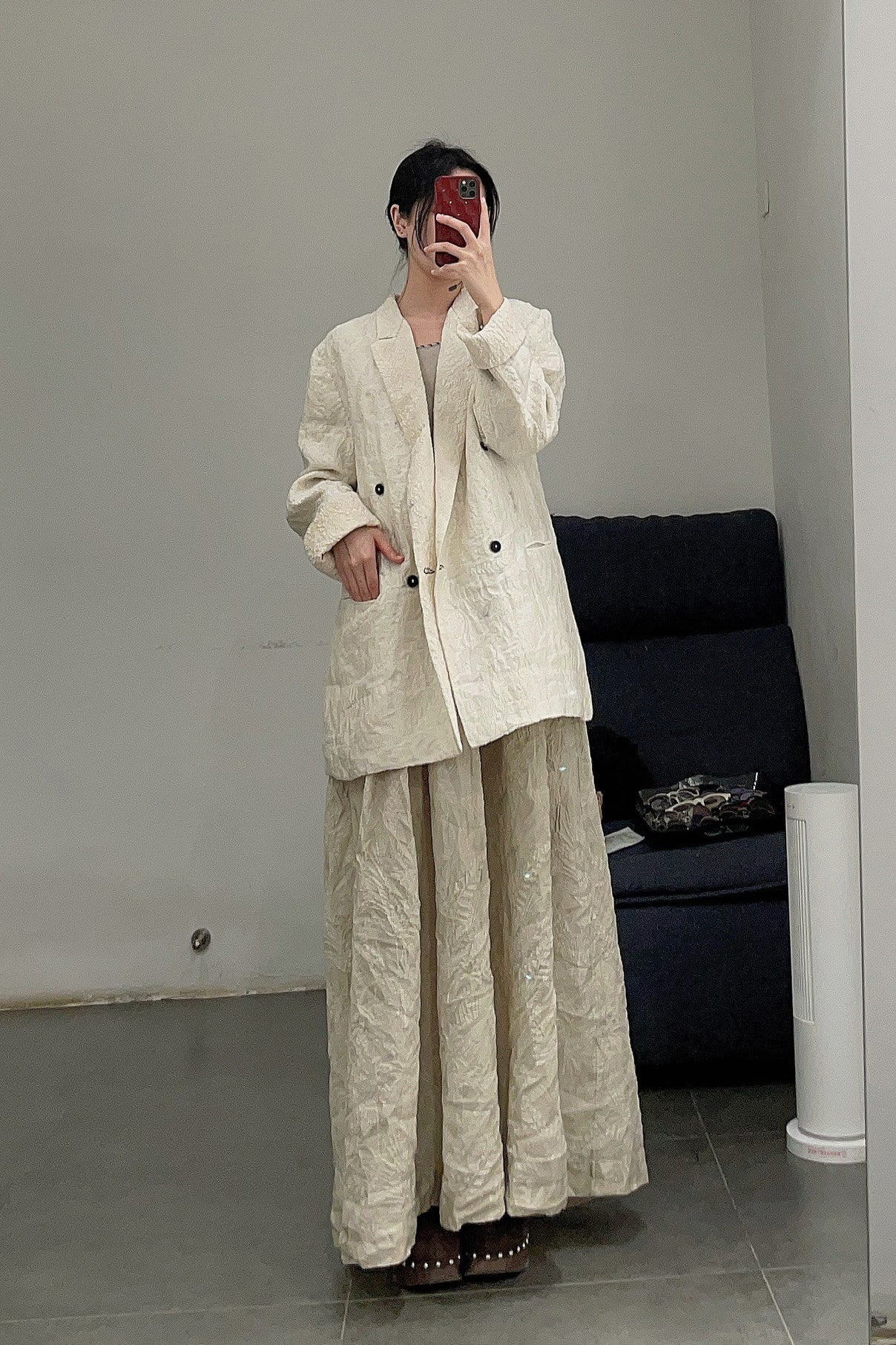 Mutedance 23 Spring/Summer Bubble Pattern Jacket Short Coat Handmade MD-MD23SS09 PM110 - Image 16