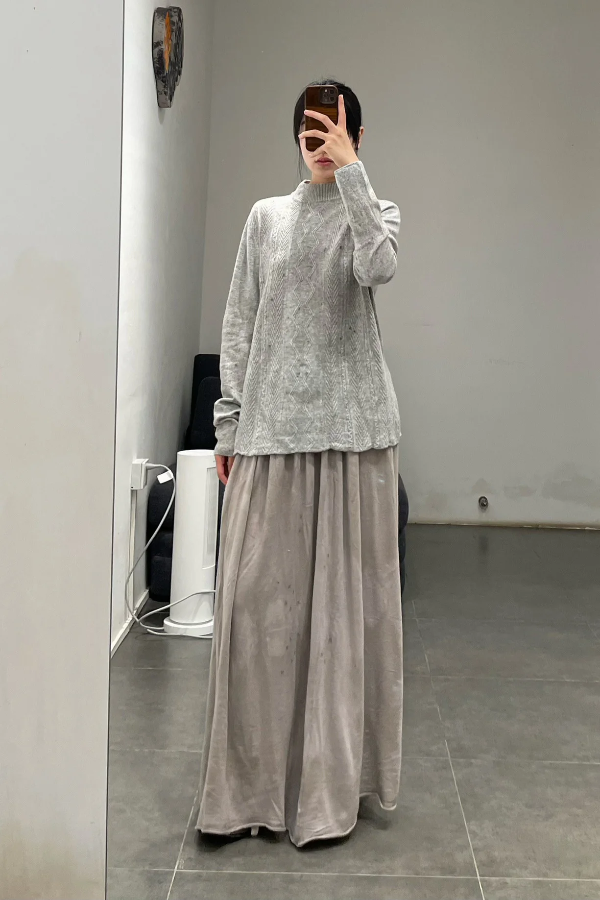 Mutedance Cashmere Skirt Collection MD-MD23FW90-LVHUI PM95 - Image 15