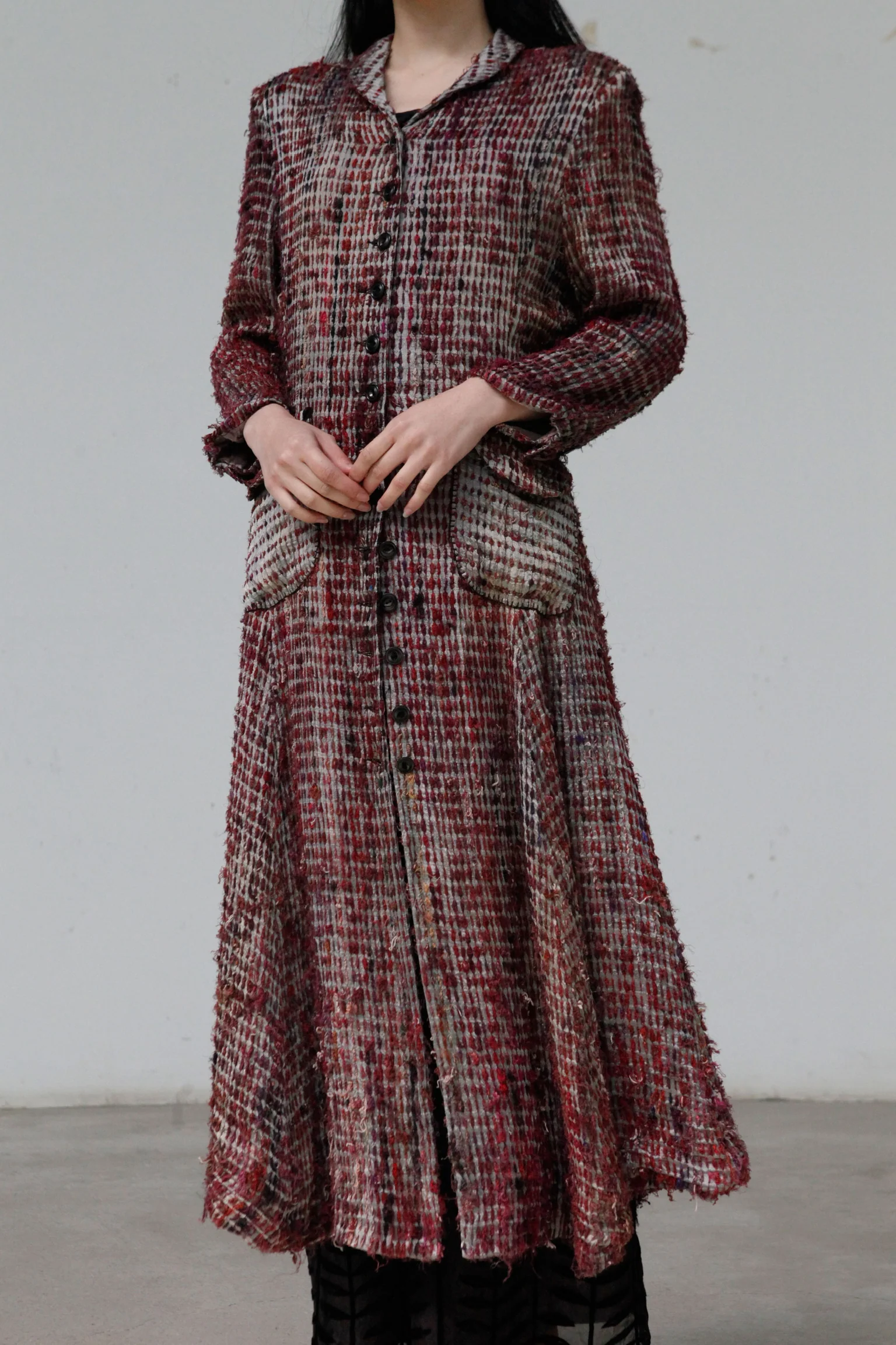 MUTEDANCE Colored Waist Long Coat MD22SS88 PM35 - Image 2