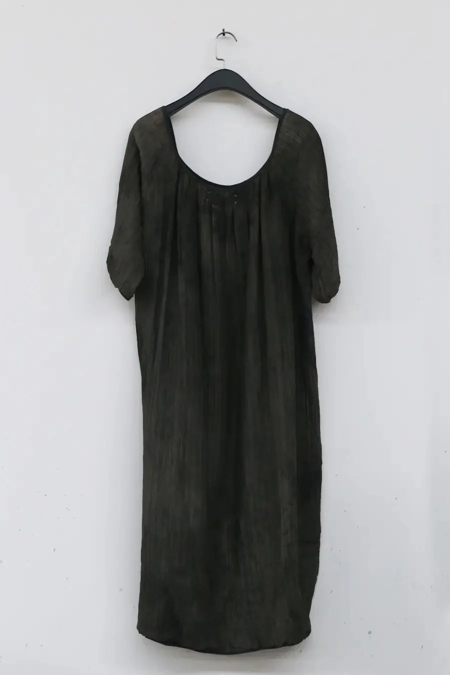 MUTEDANCE dark gray silk dress MD21FW43 - Image 6
