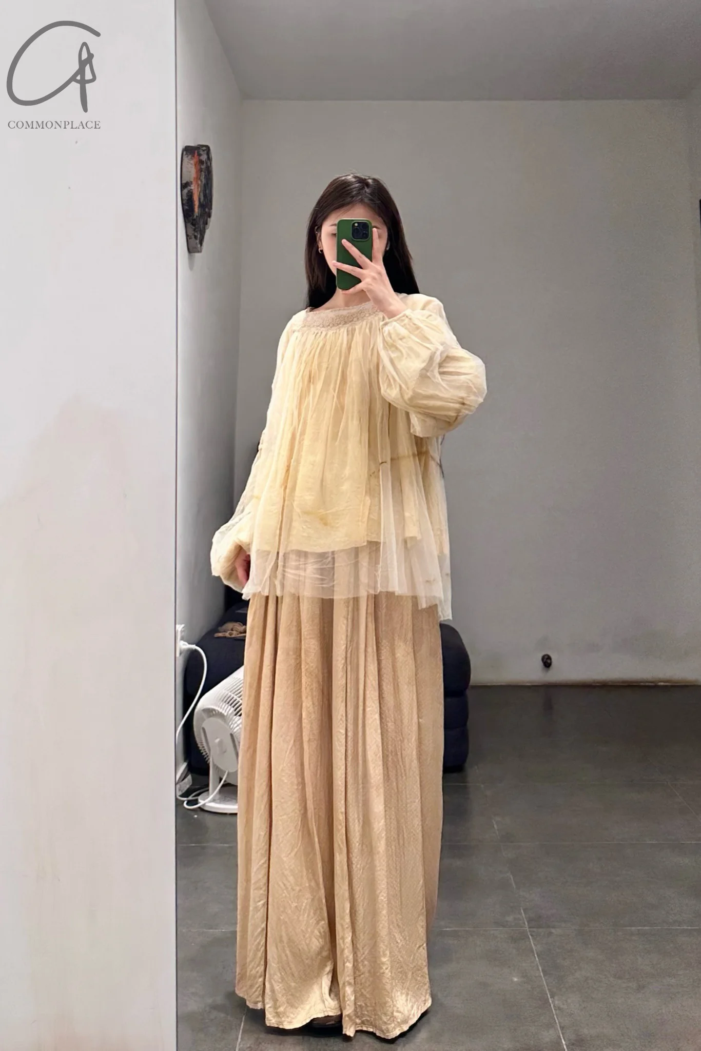 MUTEDANCE Double layer silk top MD21SS52 - Image 13