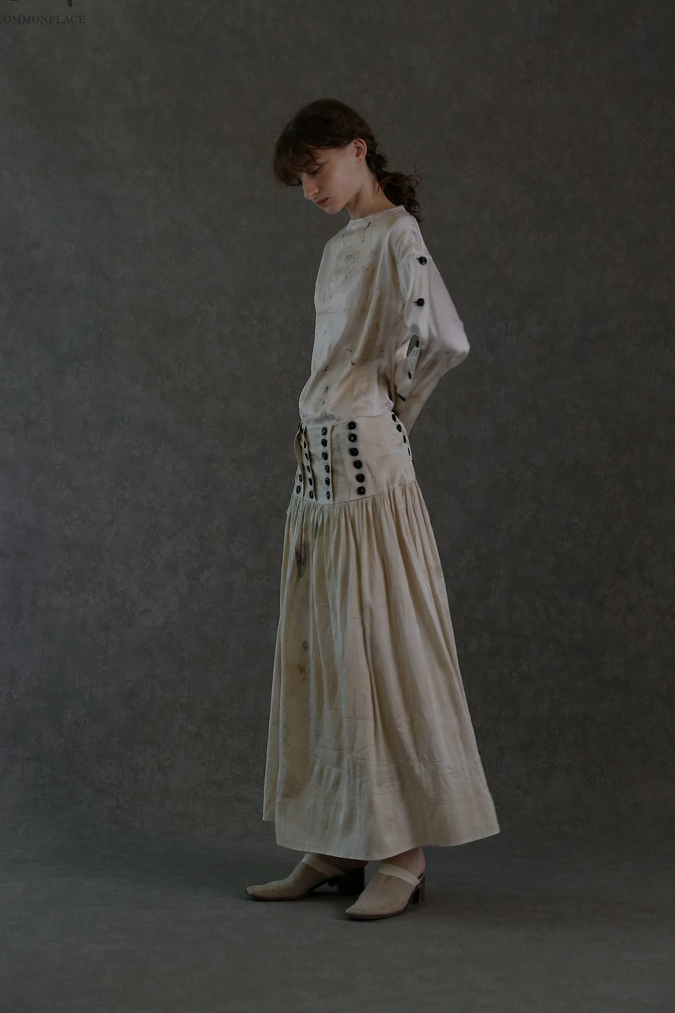 MUTEDANCE Dyed Silk Skirt MD22SS20 - Image 3