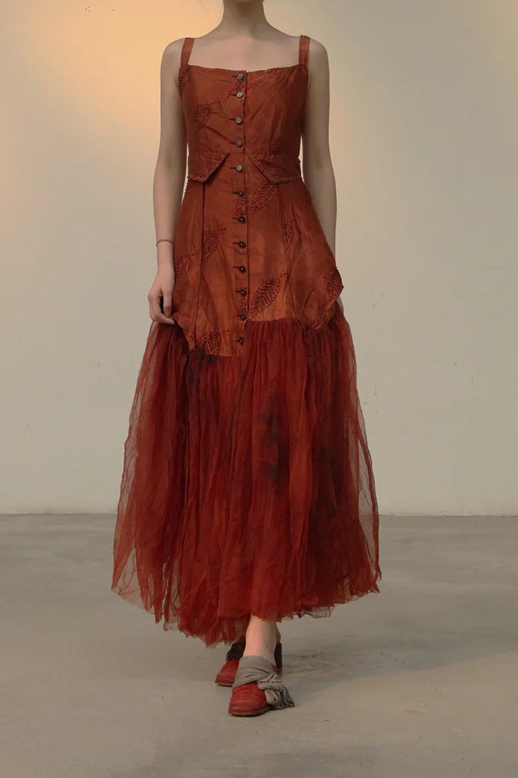 MUTEDANCE embroidered dress MD21SS11 - Image 2