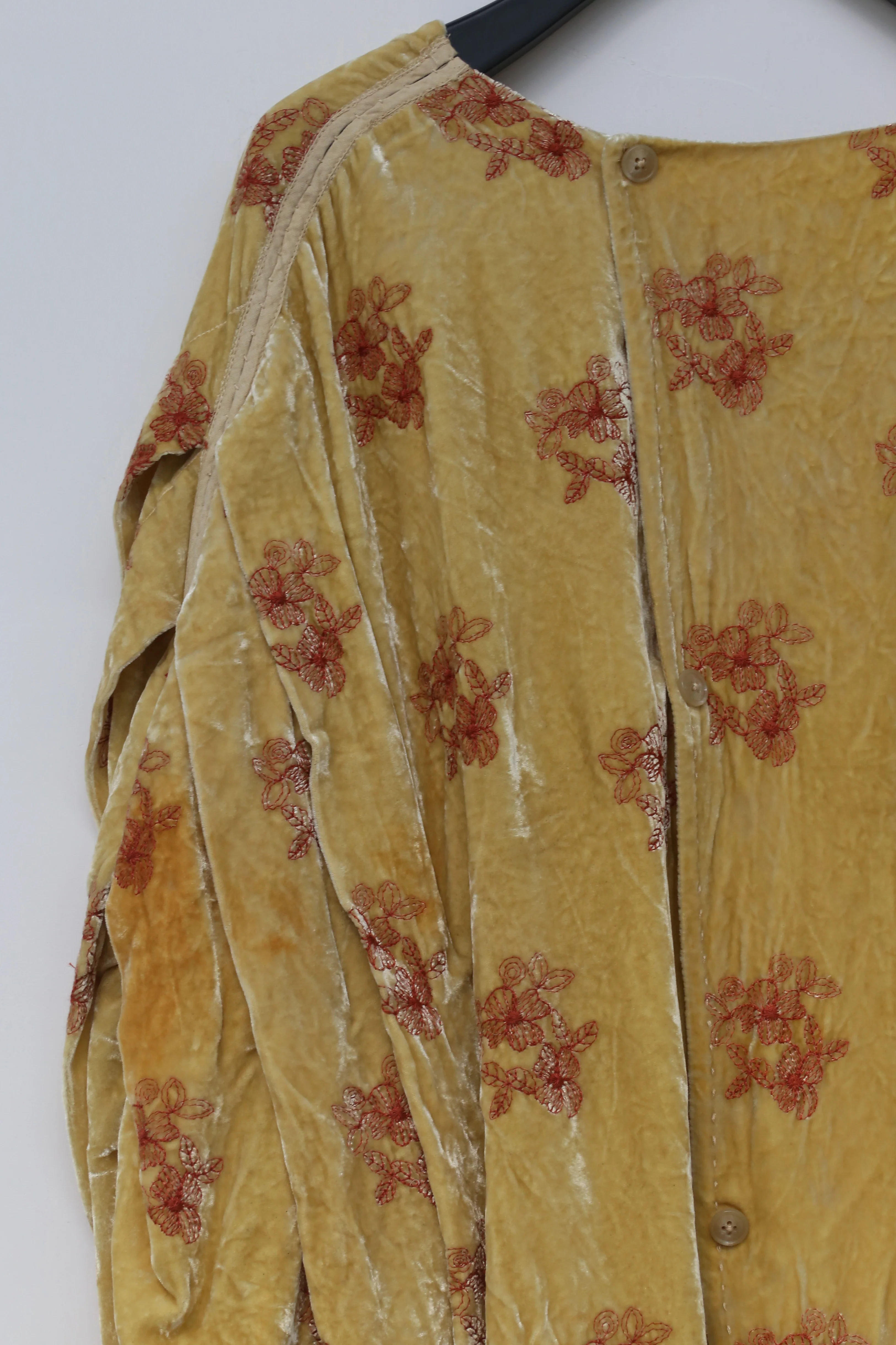 MUTEDANCE embroidered silk jacket MD21SS05 - Image 10