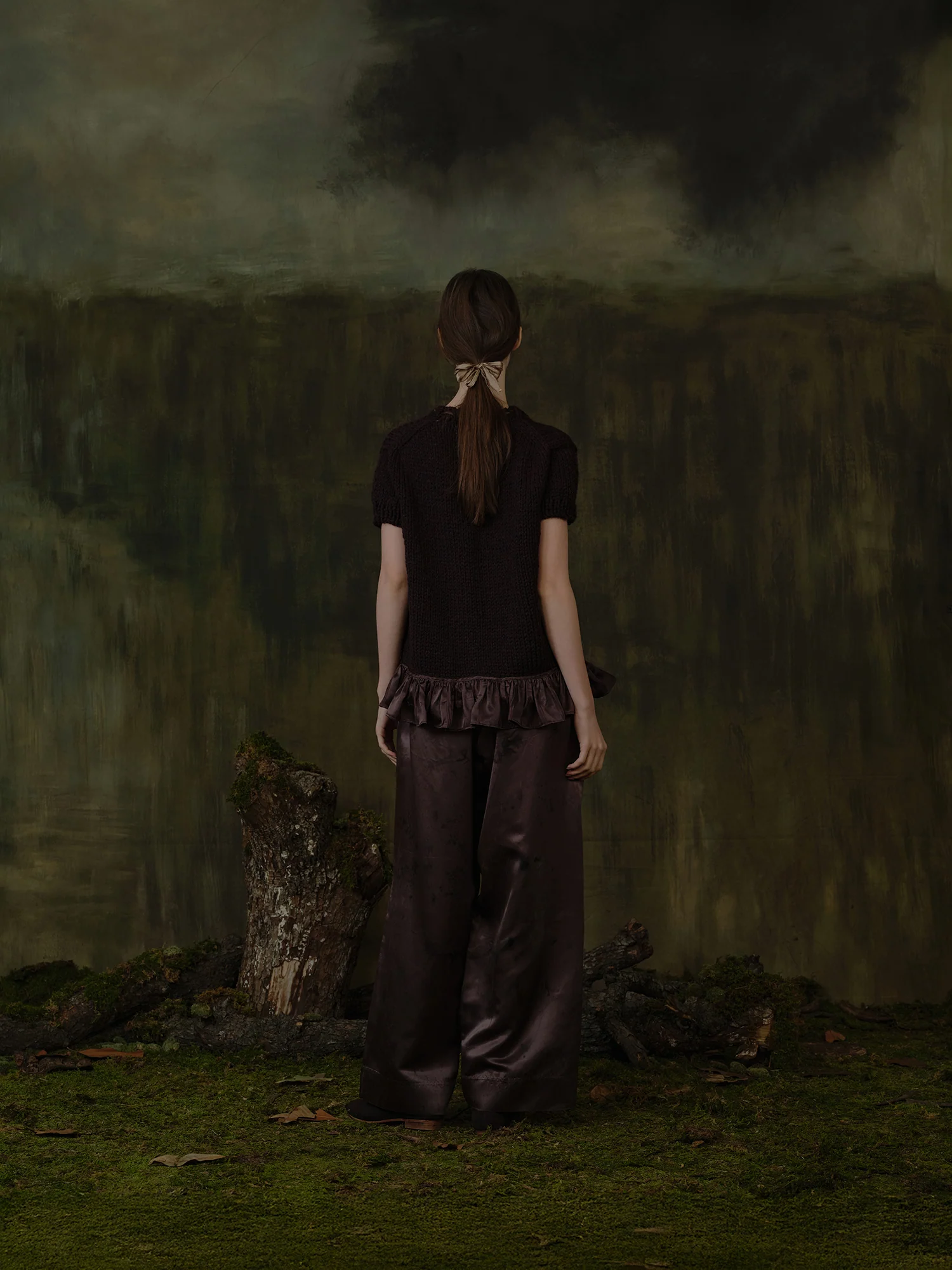 Mutedance Fall/Winter 2025 Knitted Short-Sleeve MD-MD25FW148-purple (MD25FW146) - Image 8