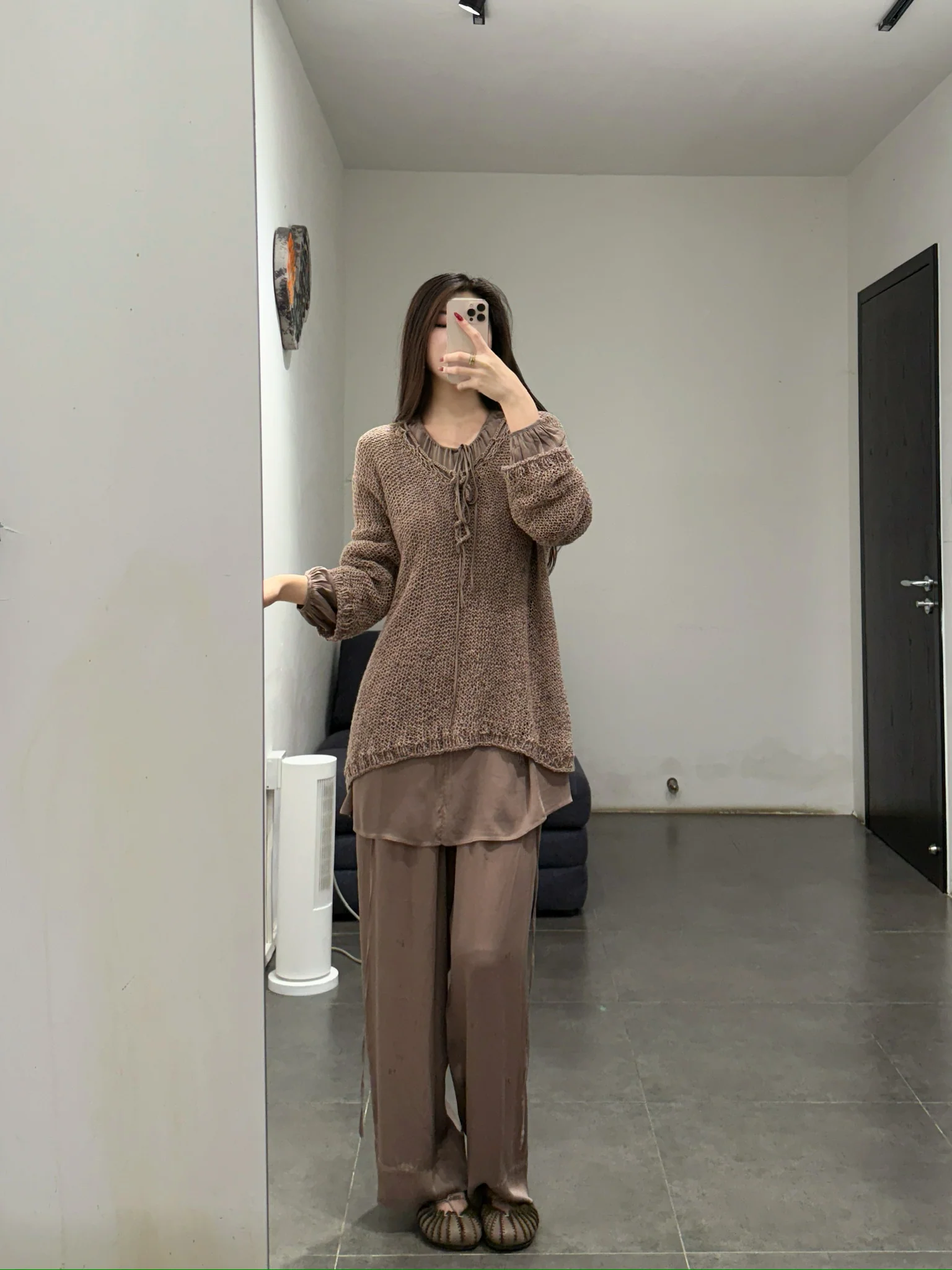 Mutedance Fall/Winter 2025 Knitwear MD-MD25FW144-taupe (MD25FW144 MD25FW145) - Image 10