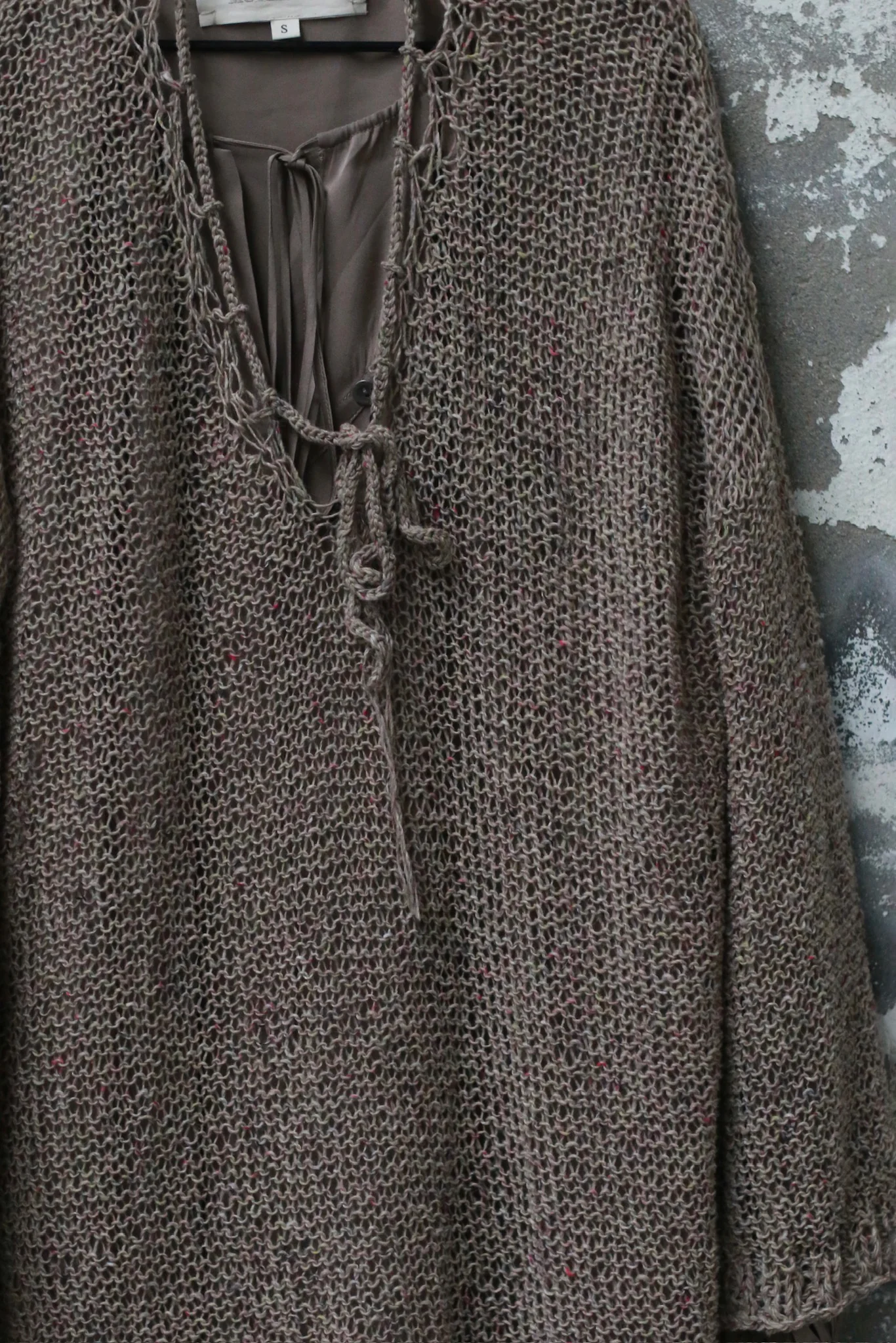 Mutedance Fall/Winter 2025 Knitwear MD-MD25FW144-taupe (MD25FW144 MD25FW145) - Image 3