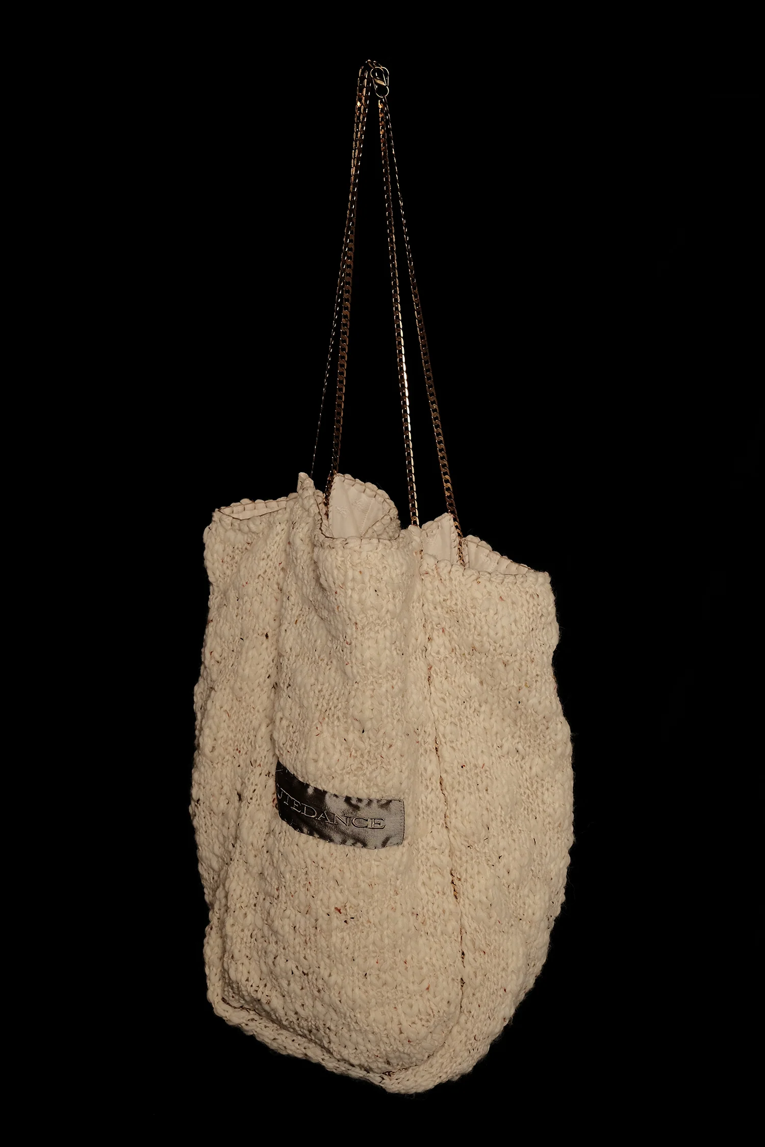 Mutedance Fall/Winter 2025 Printed Handmade Bag Collection MD-MD25FW177-hoary (MD25FW167) - Image 3