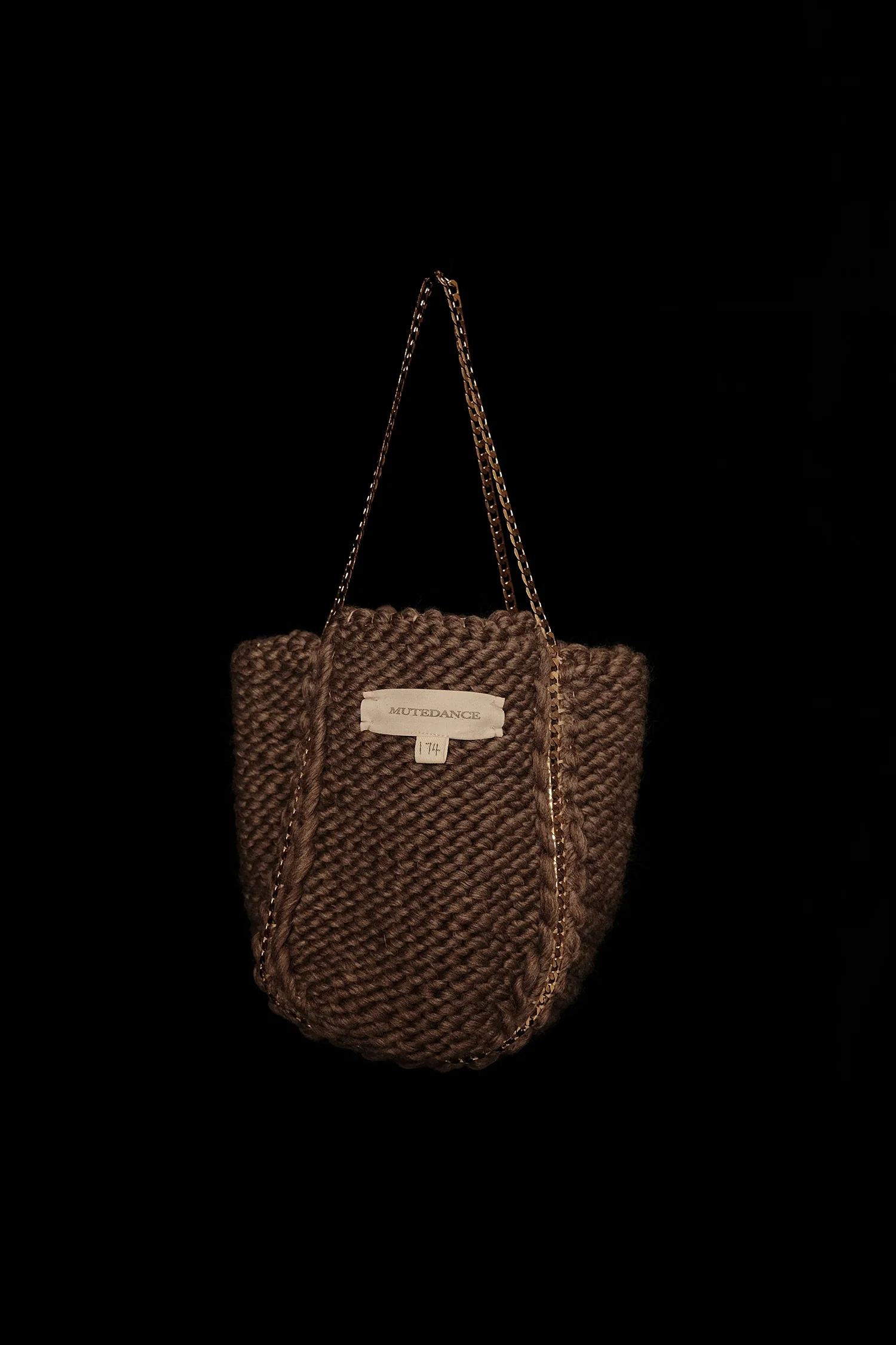 Mutedance Fall/Winter 2025 Printed Handmade Bags Collection MD-MD25FW174-brown (MD25FW167) - Image 3
