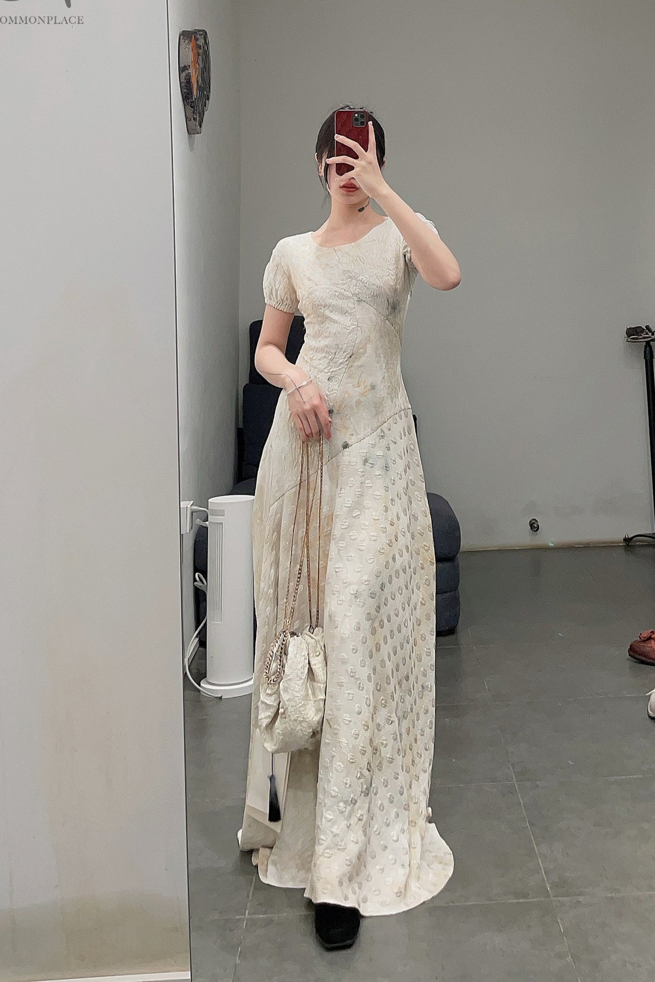 MUTEDANCE Floral dyed silk dress MD23SS20 - Image 18