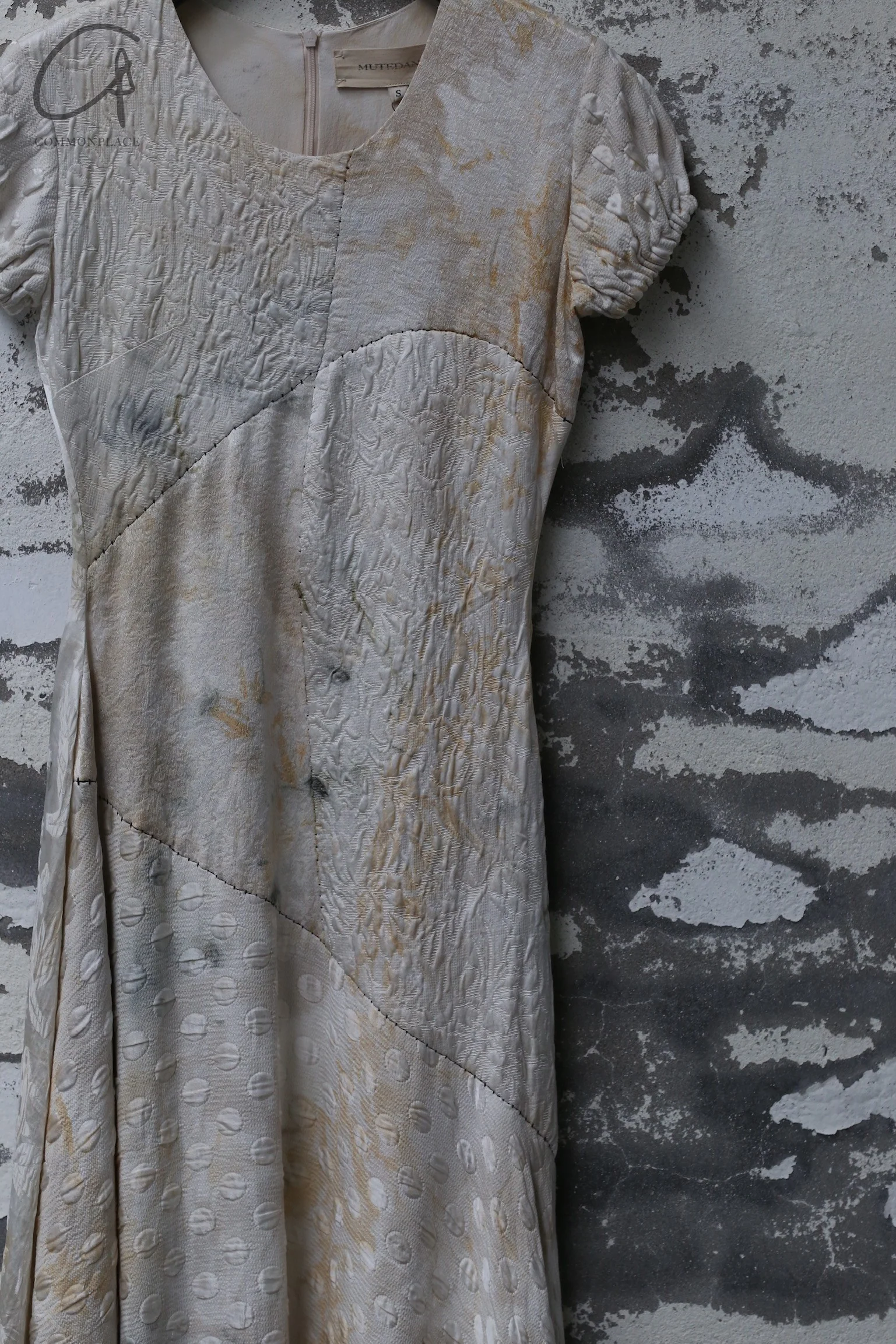 MUTEDANCE Floral dyed silk dress MD23SS20 - Image 7