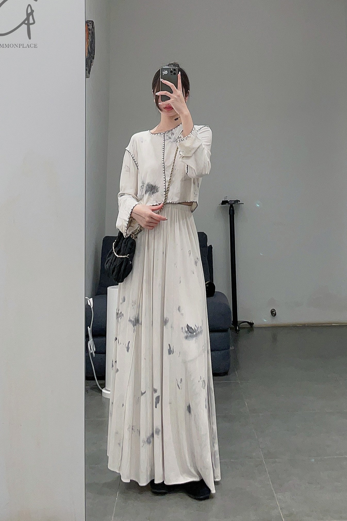 MUTEDANCE flower dyeing skirt MD-MD23SS91-HUARAN - Image 26