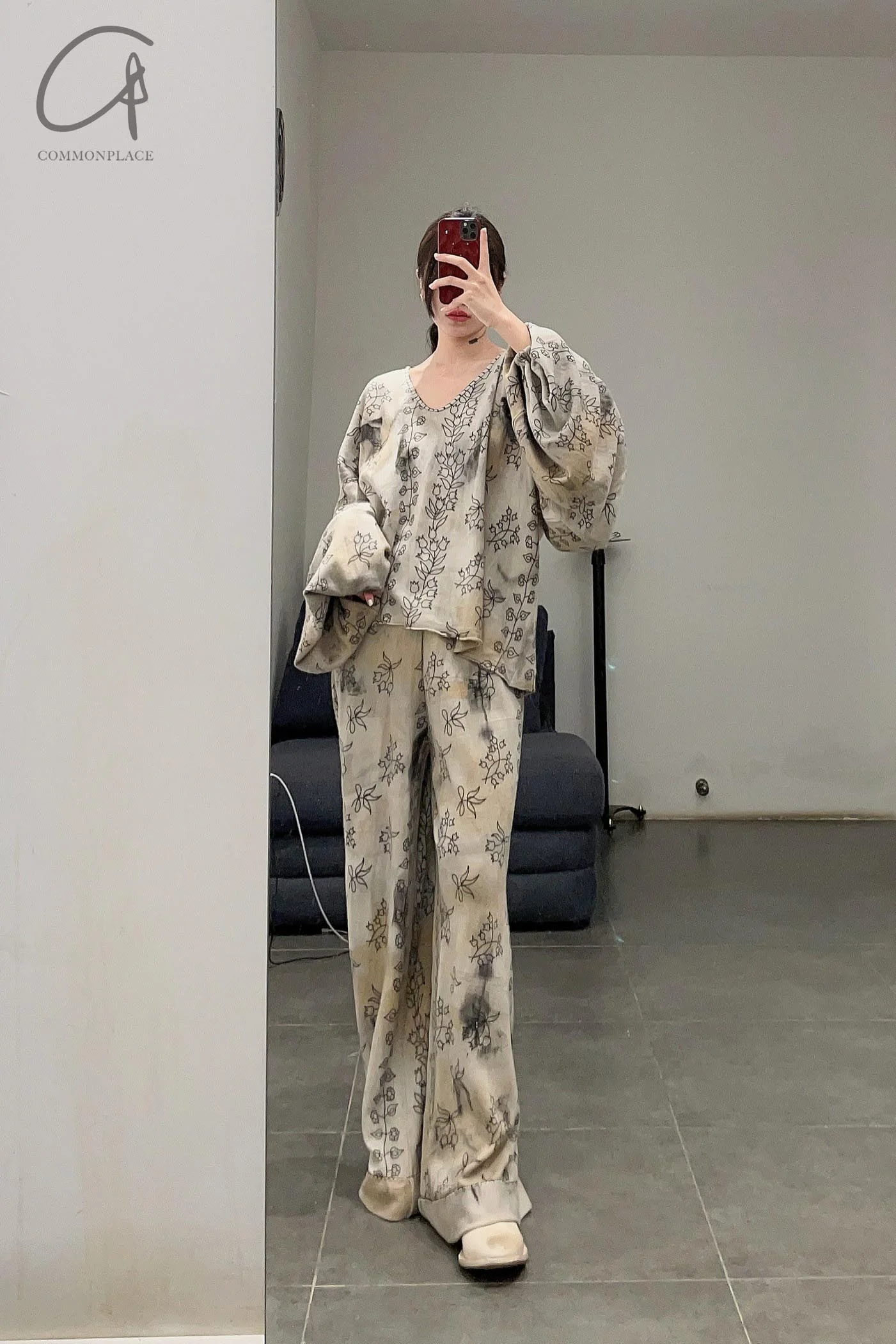 MUTEDANCE goatus printed trousers md22fw06 - Image 6