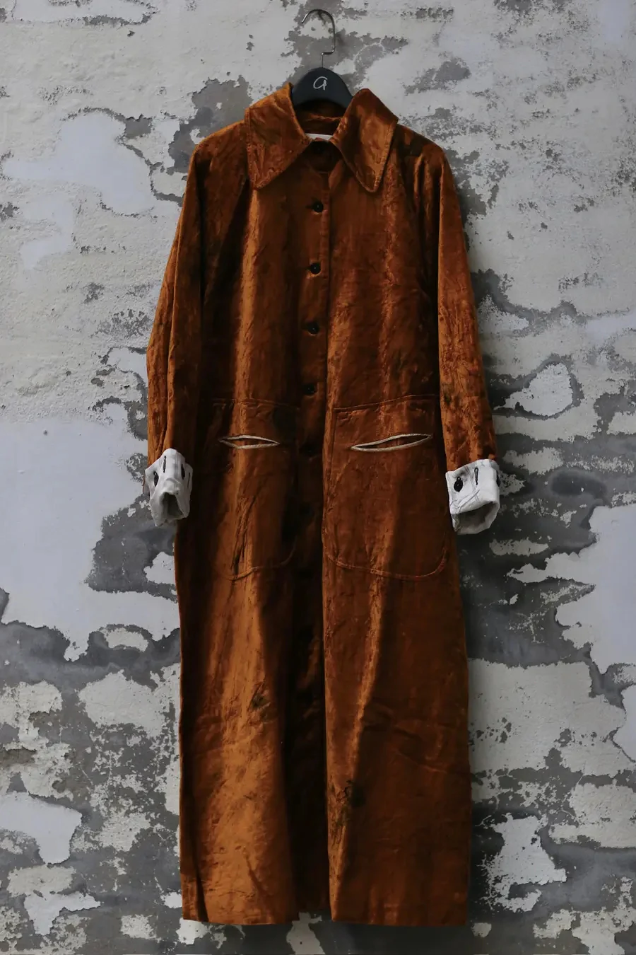 MUTEDANCE gold long coat MD23FW20 PM102 - Image 6