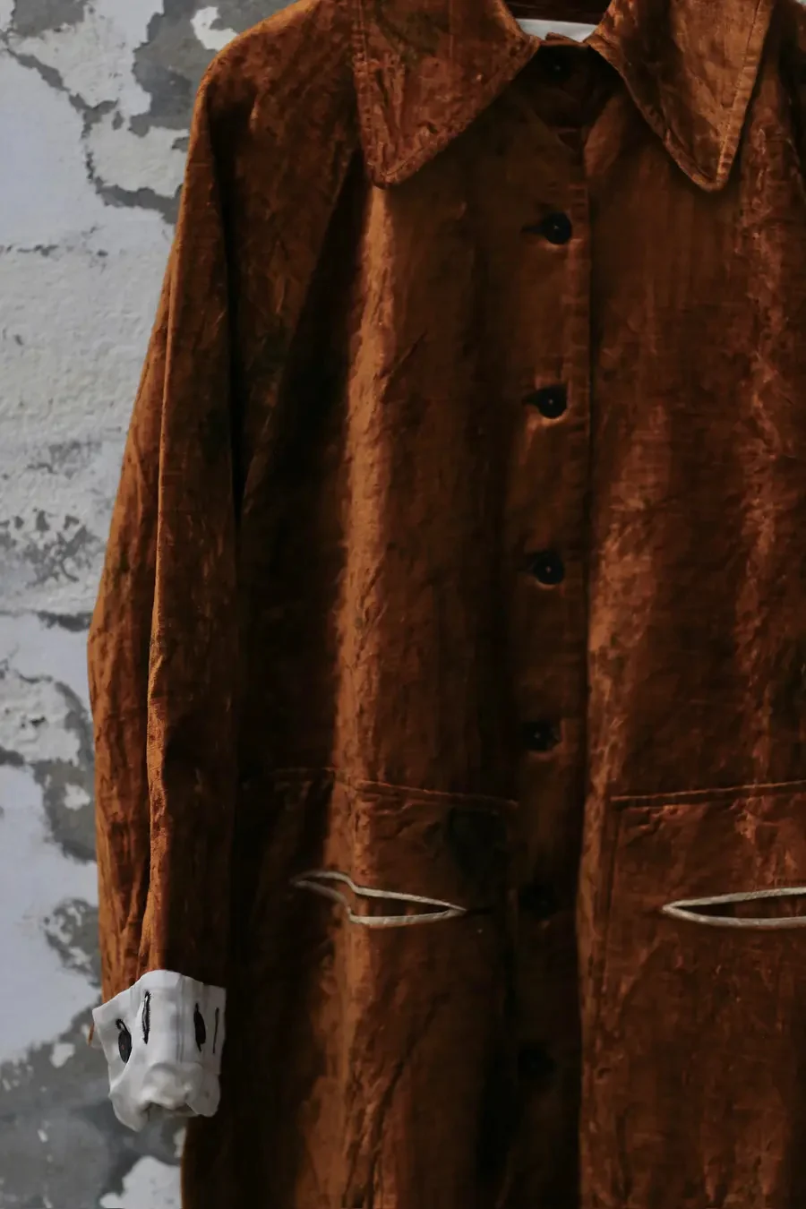 MUTEDANCE gold long coat MD23FW20 PM102 - Image 7
