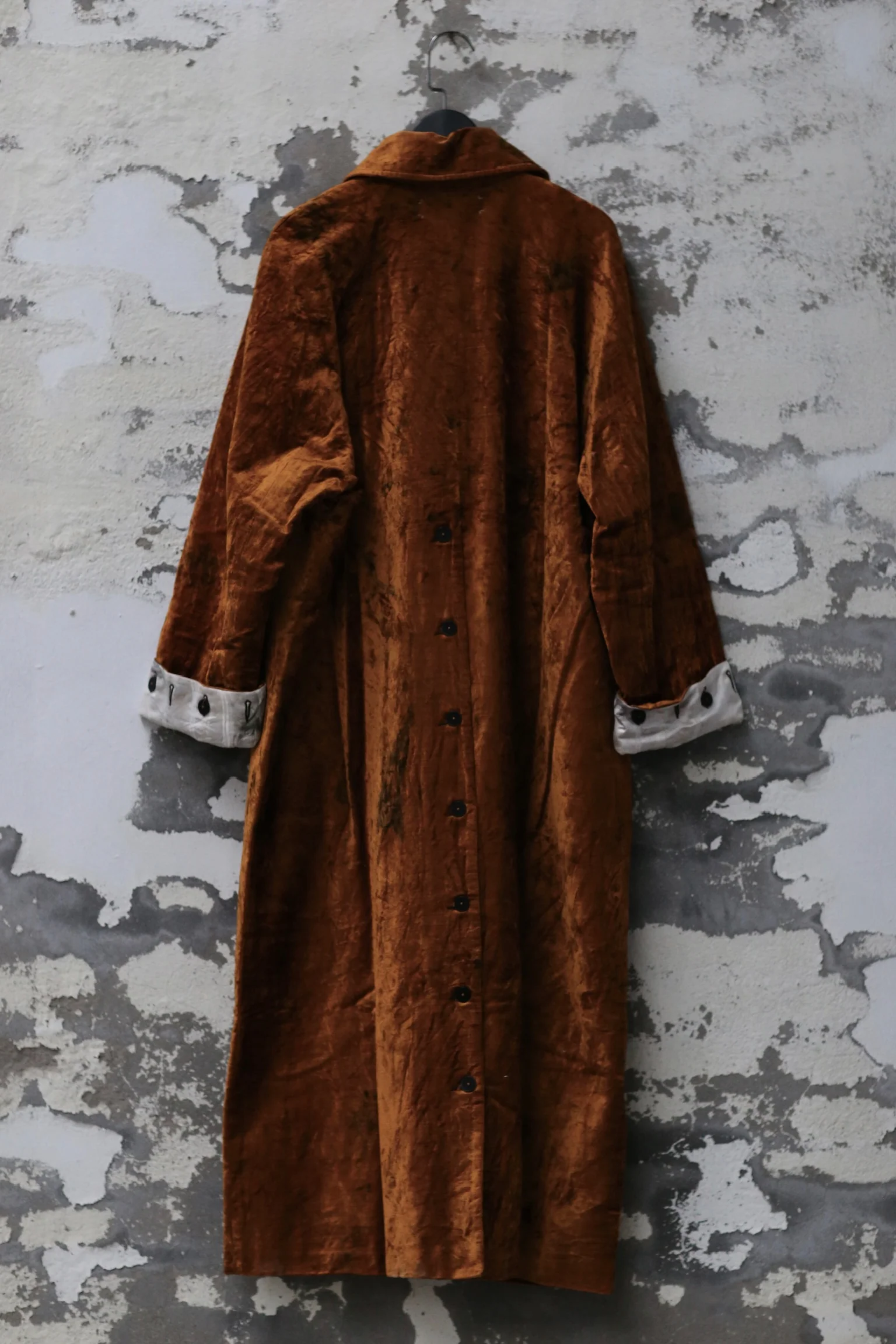 MUTEDANCE gold long coat MD23FW20 PM102 - Image 9
