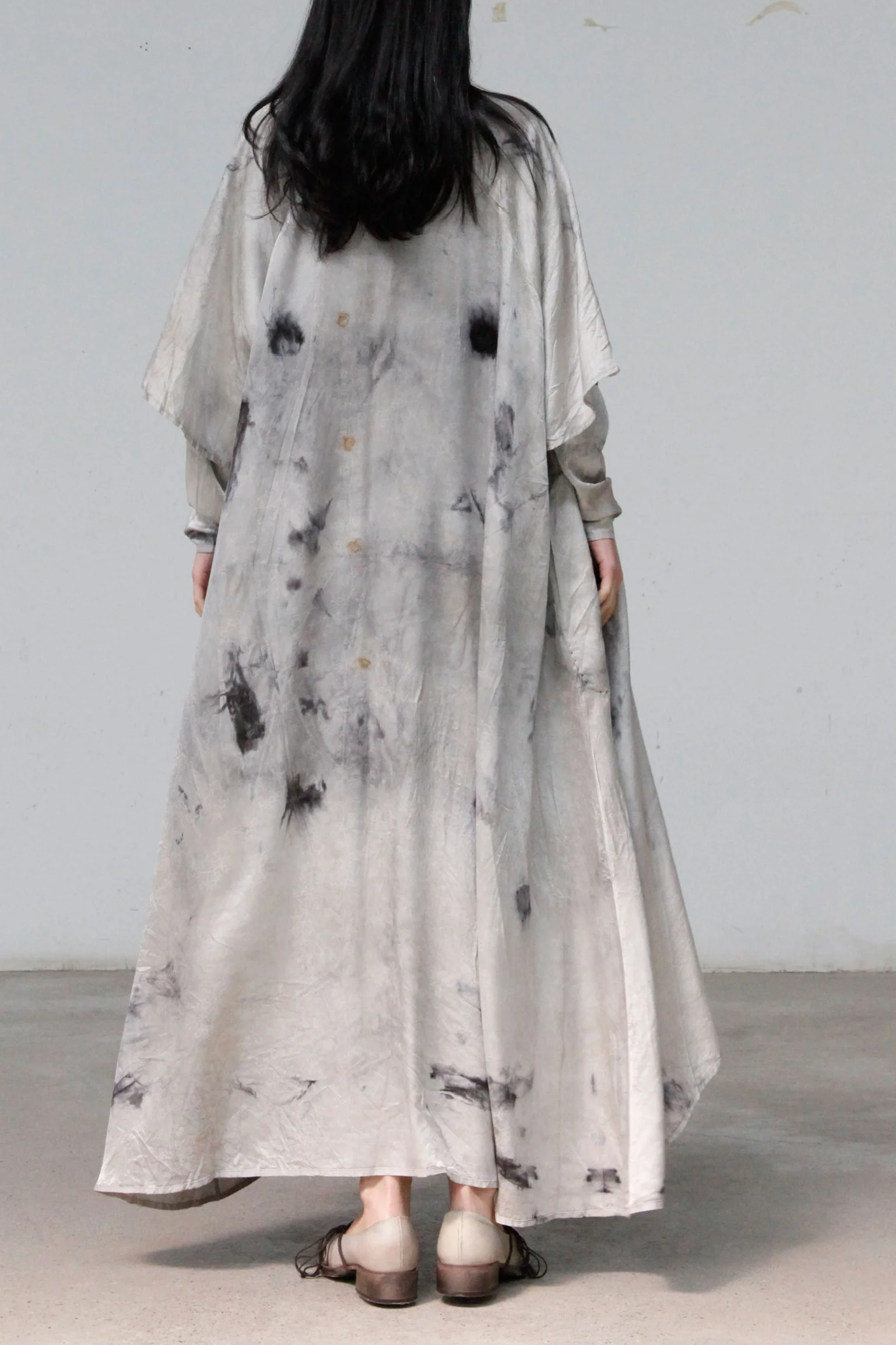 MUTEDANCE grey silk maxi dress MD22SS40 - Image 5