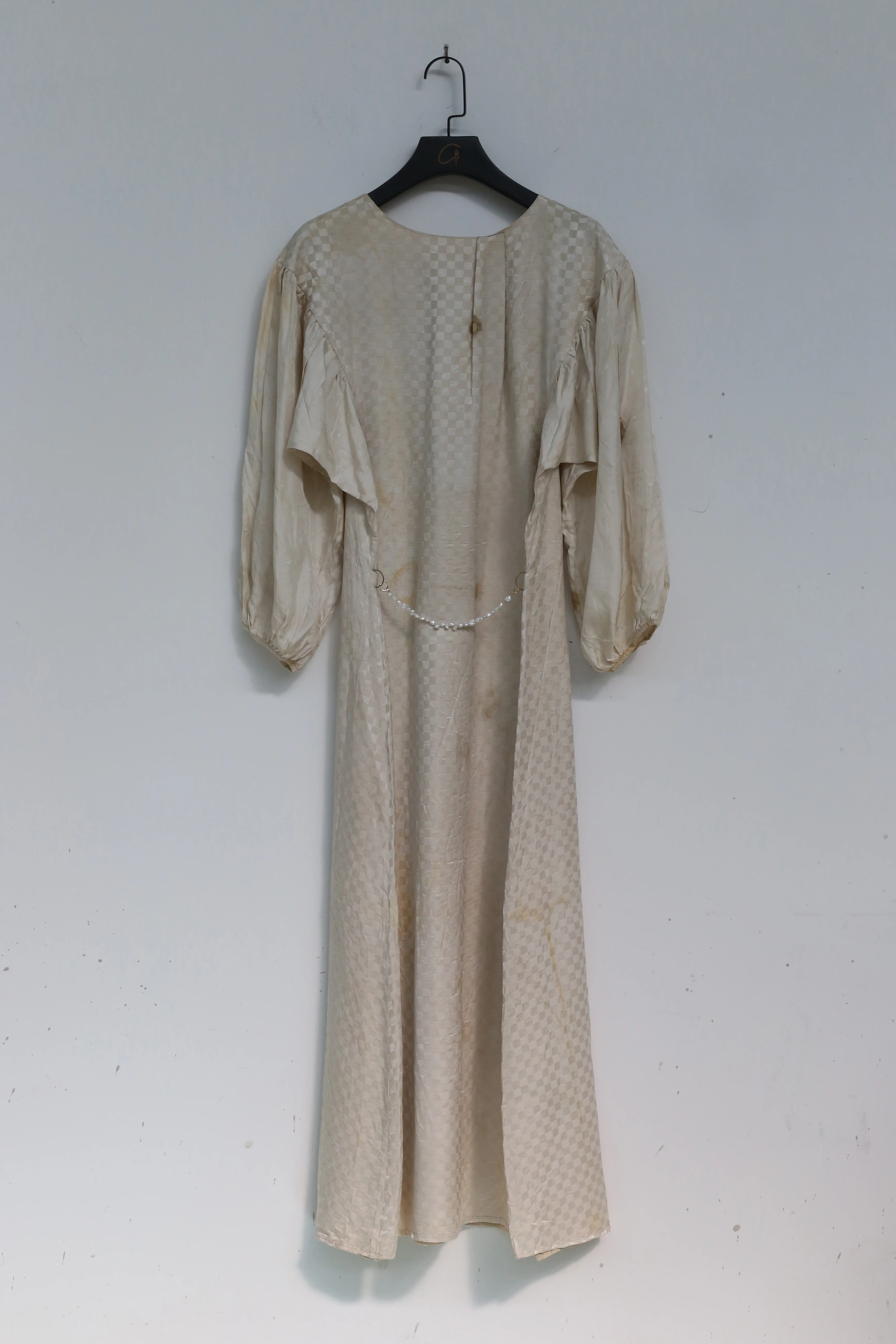 MUTEDANCE Hand Dyed Grey and White Silk Dress MD21FW08 - Image 13