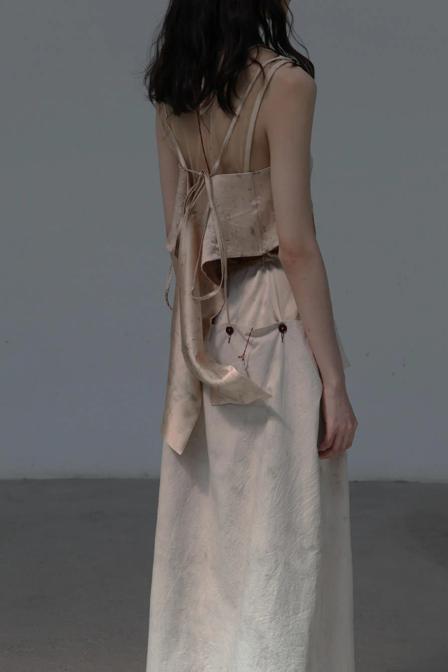 MUTEDANCE Hand Dyed Silk Vest MD20SS-KAL49 - Image 3