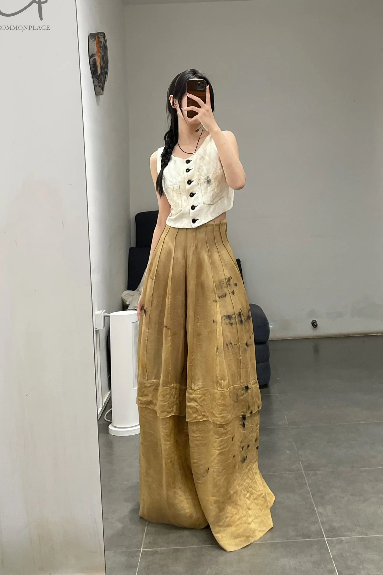 MUTEDANCE layered skirt MD24SS66 PM121 - Image 9