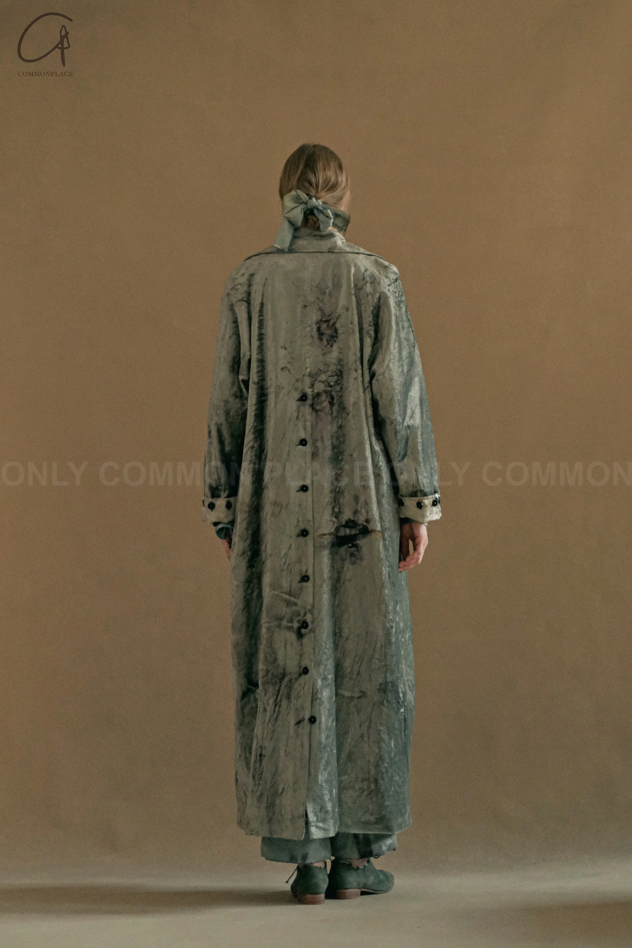 MUTEDANCE long shirt MD23FW08 blue PM102 - Image 8